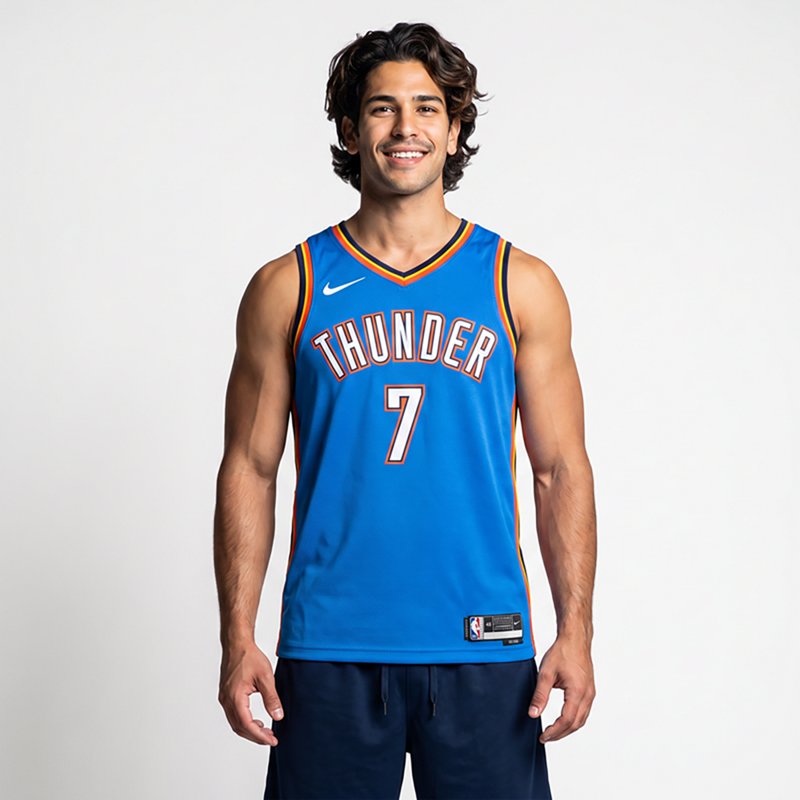 Nike Men's Oklahoma City Thunder Chet Holmgren #7 Dri-Fit Swingman Jersey