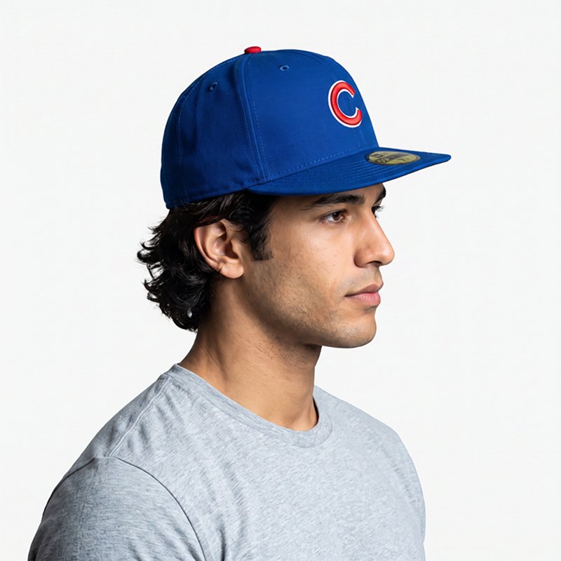 New Era Chicago Cubs Authentic Collection 59FIFTY Fitted Cap - Light Royal