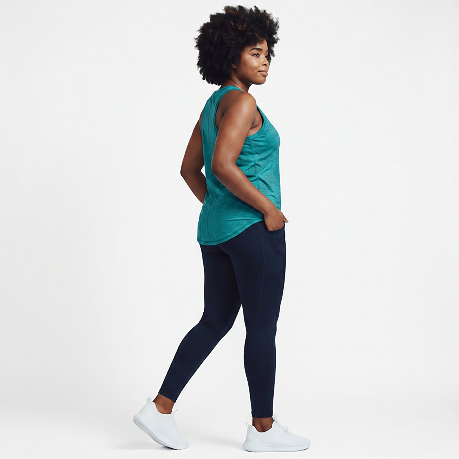 BCG Women's Turbo Melange Muscle Tank Top                                                                                        - view number 3