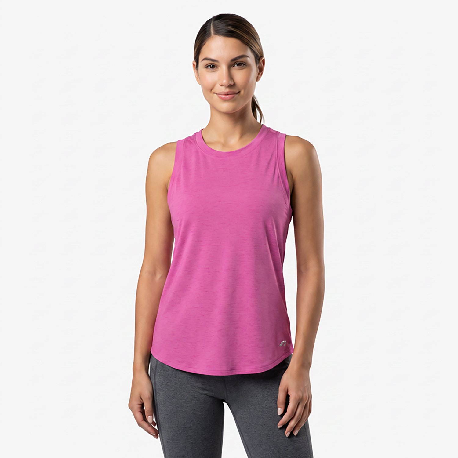 BCG Women's Turbo Melange Muscle Tank Top