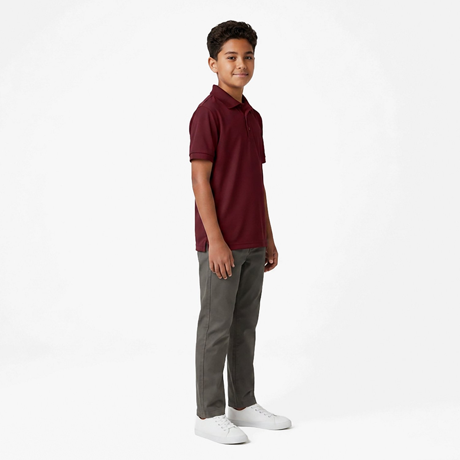 Nautica Boys' 4-7 Performance Short Sleeve Polo Shirt - view number 3
