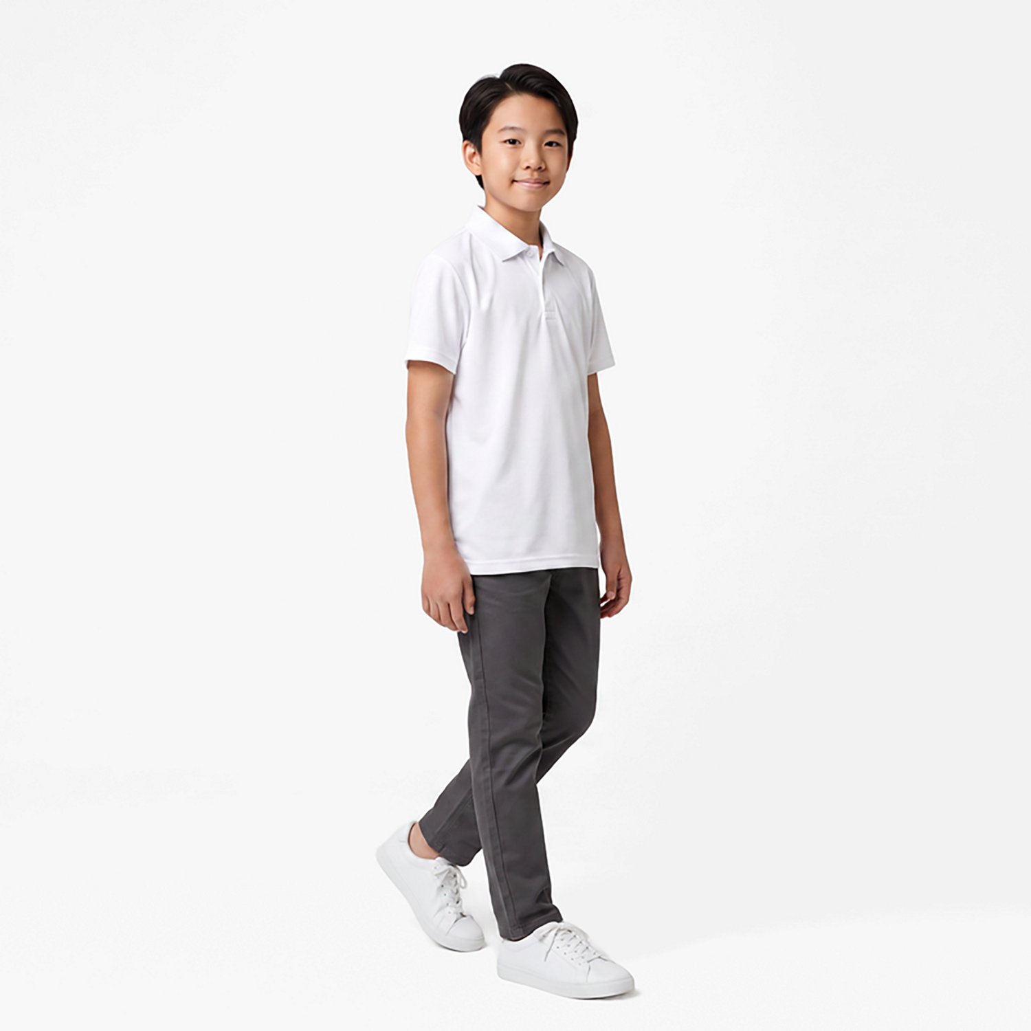 Nautica Boys' 8-20 Performance Short Sleeve Polo Shirt - view number 3