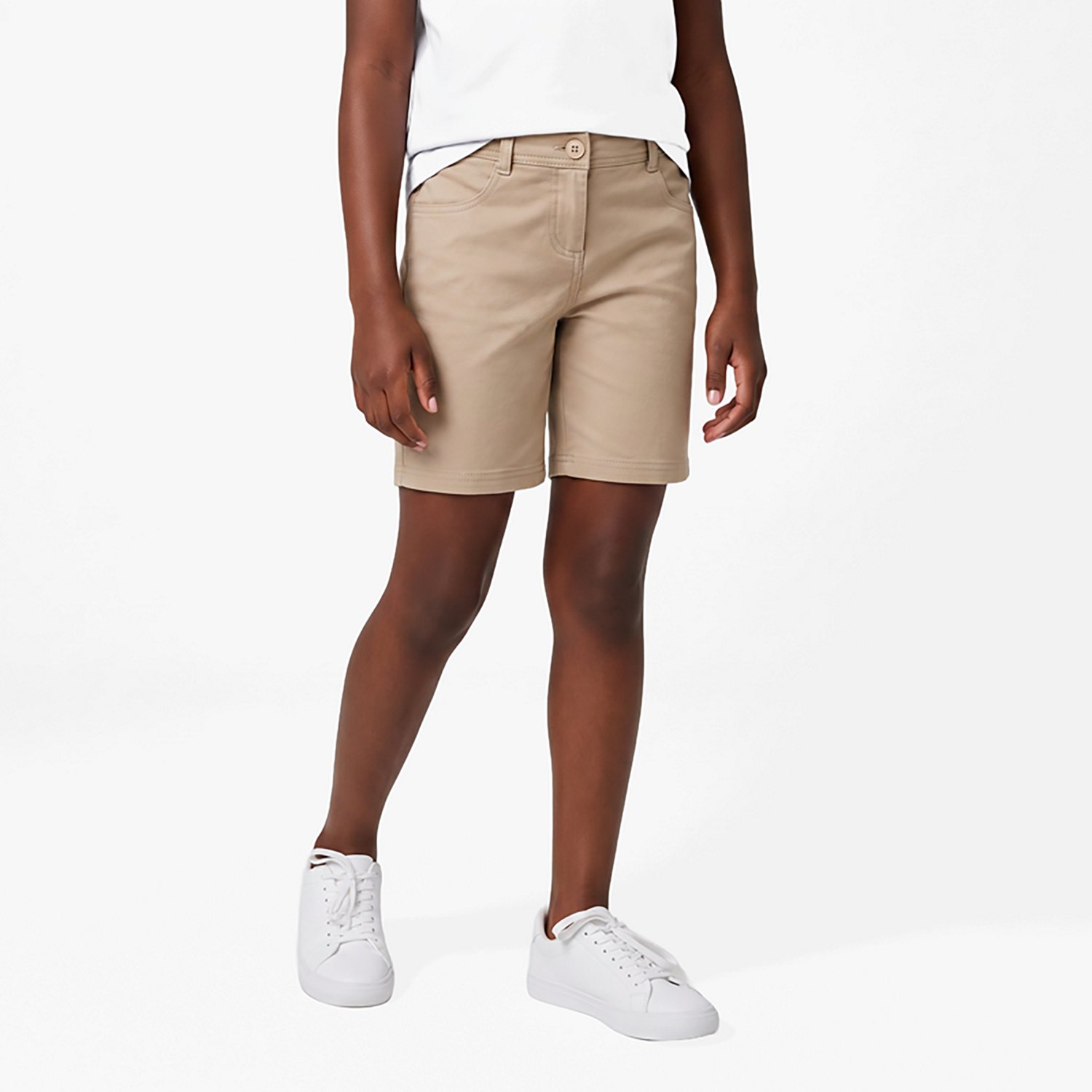 Nautica Girls' 7-16 Knit Plus Shorts