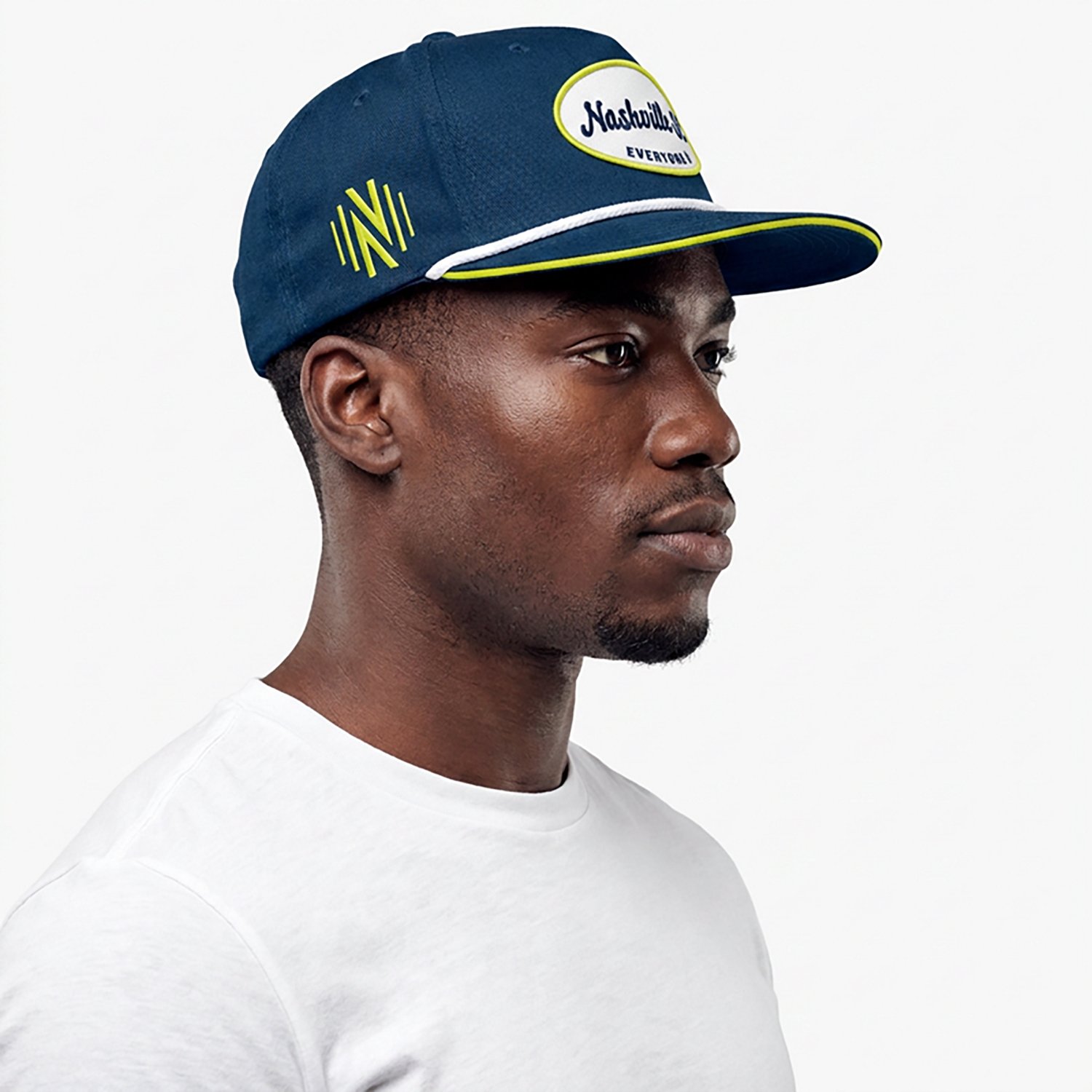 Fanatics Men's Nashville SC Iron Snapback Cap - view number 3
