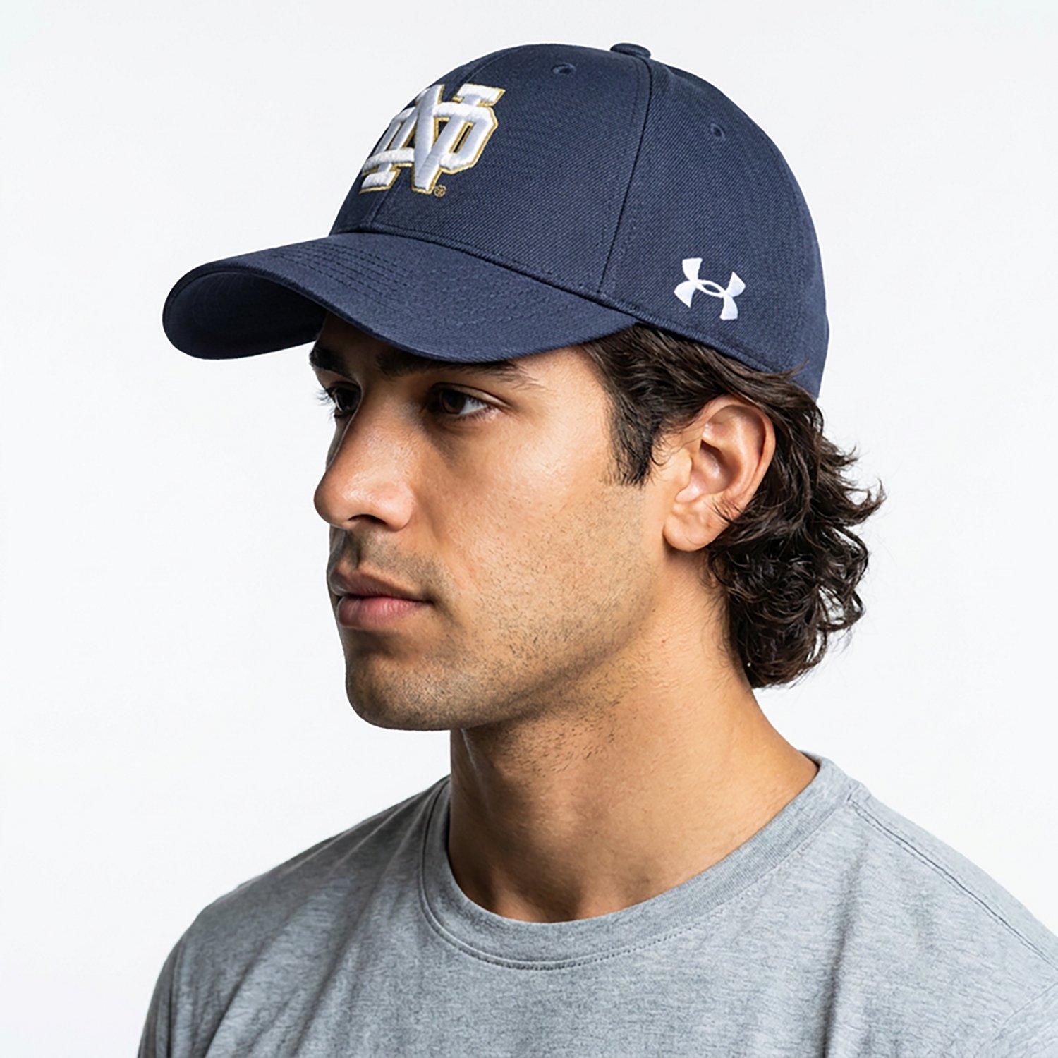 Under Armour Men's University of Notre Dame Adjustable Cap
