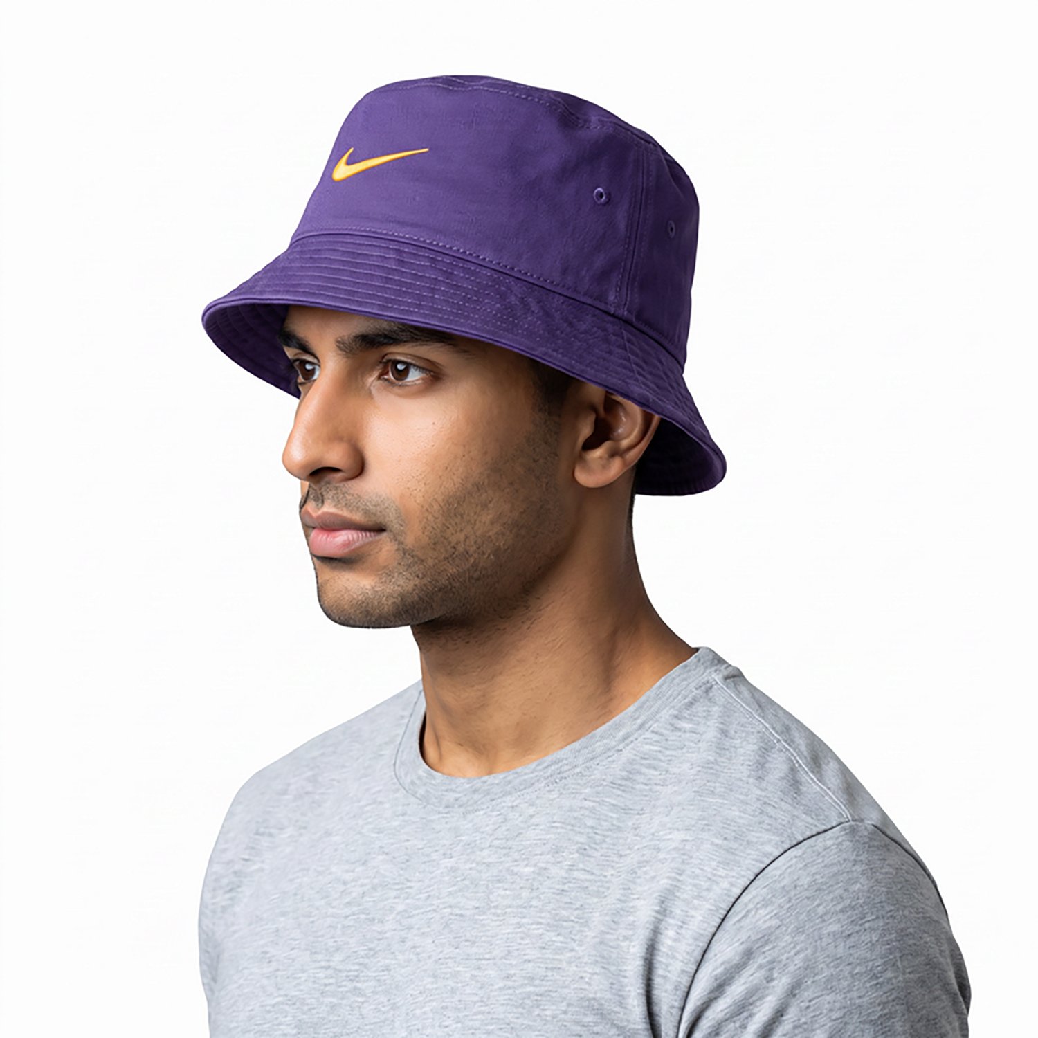 Nike LSU Apex Swoosh Bucket Hat