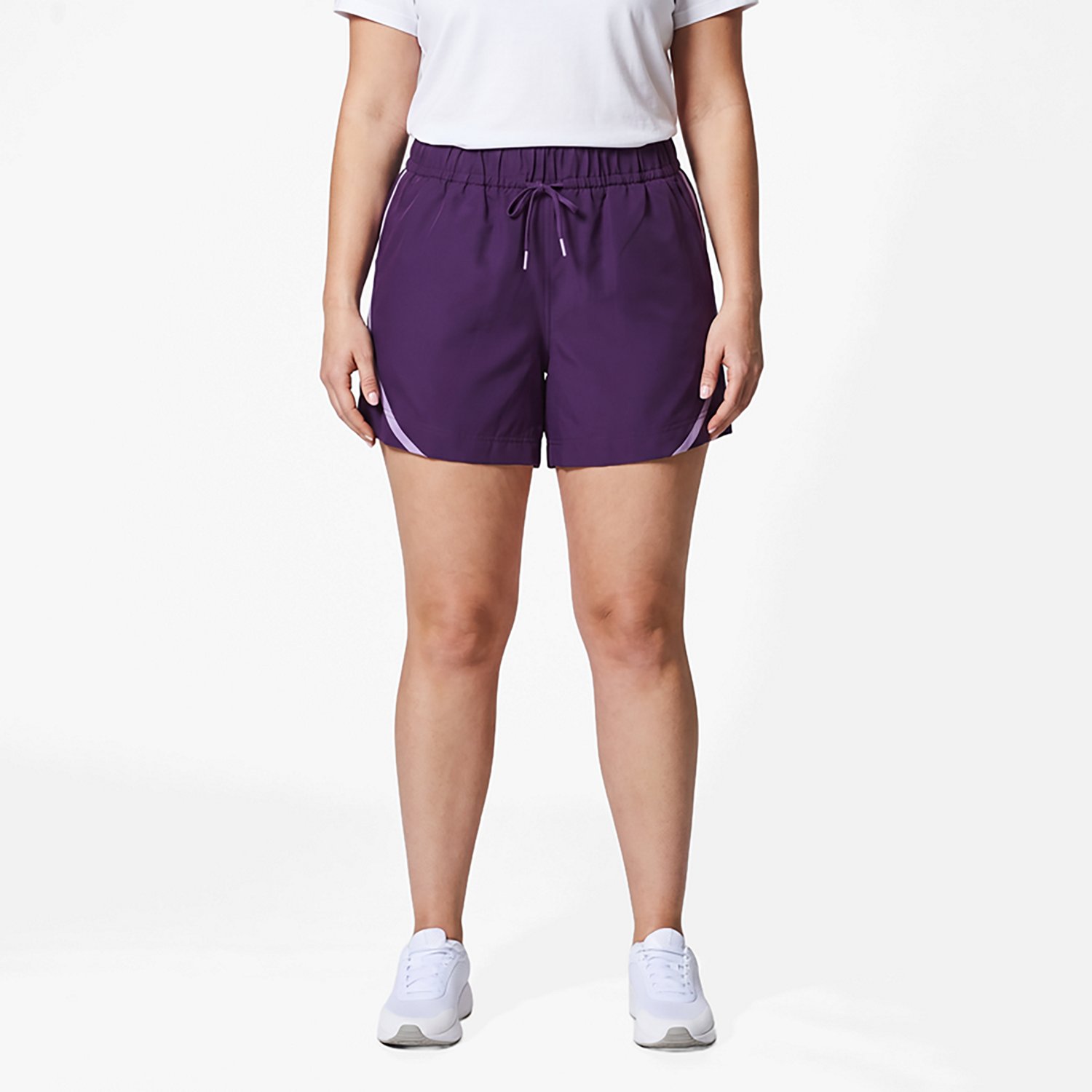 BCG Women's Taped Woven Shorts 4.5 in                                                                                            - view number 2