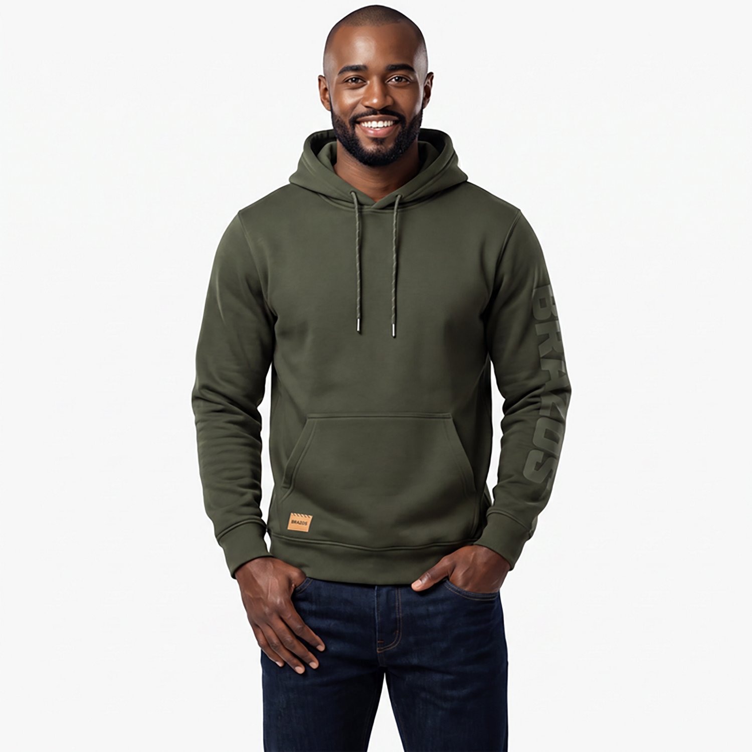 Brazos Men's Blacksmith Heavyweight Fleece Hoodie