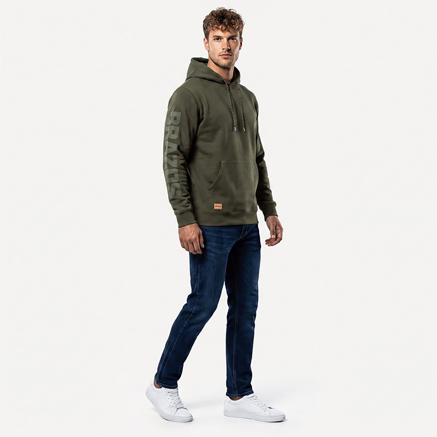 Brazos Men's Blacksmith Heavyweight Fleece Hoodie - view number 2