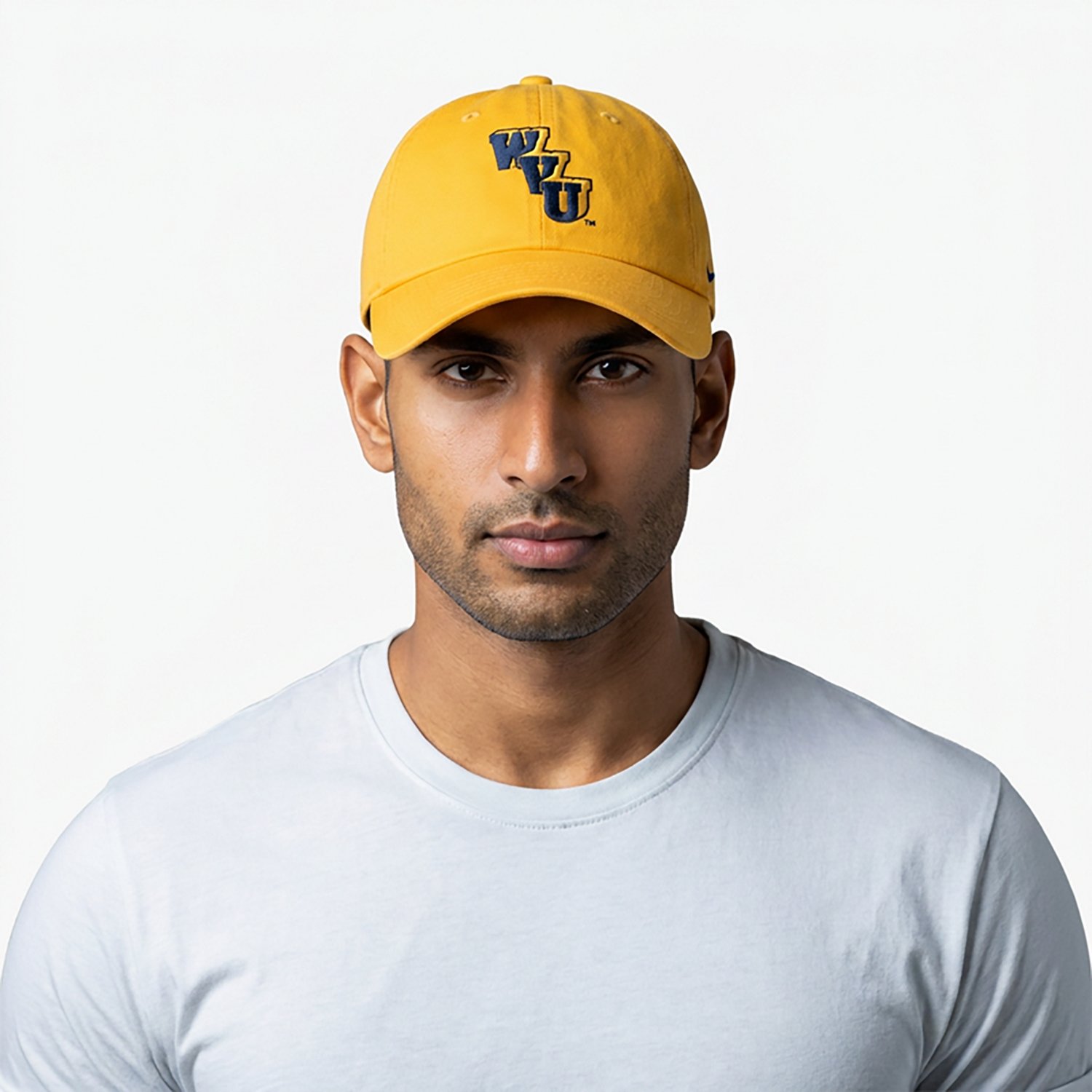 Nike West Virginia Legacy Dri-Fit Club Unstructured Swoosh Cap                                                                   - view number 2