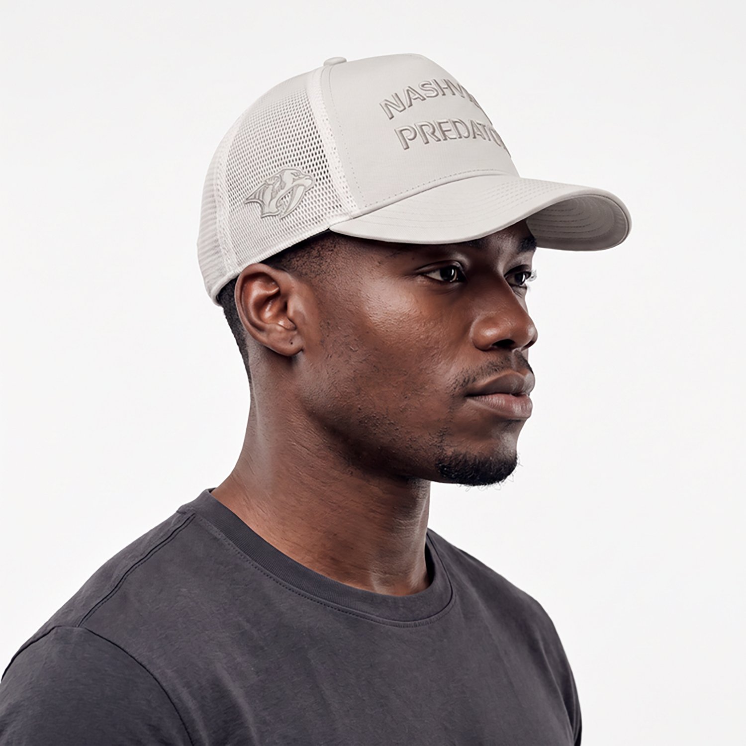 Fanatics Predators Road 6 Structured Adjustable A frame Meshback Cap