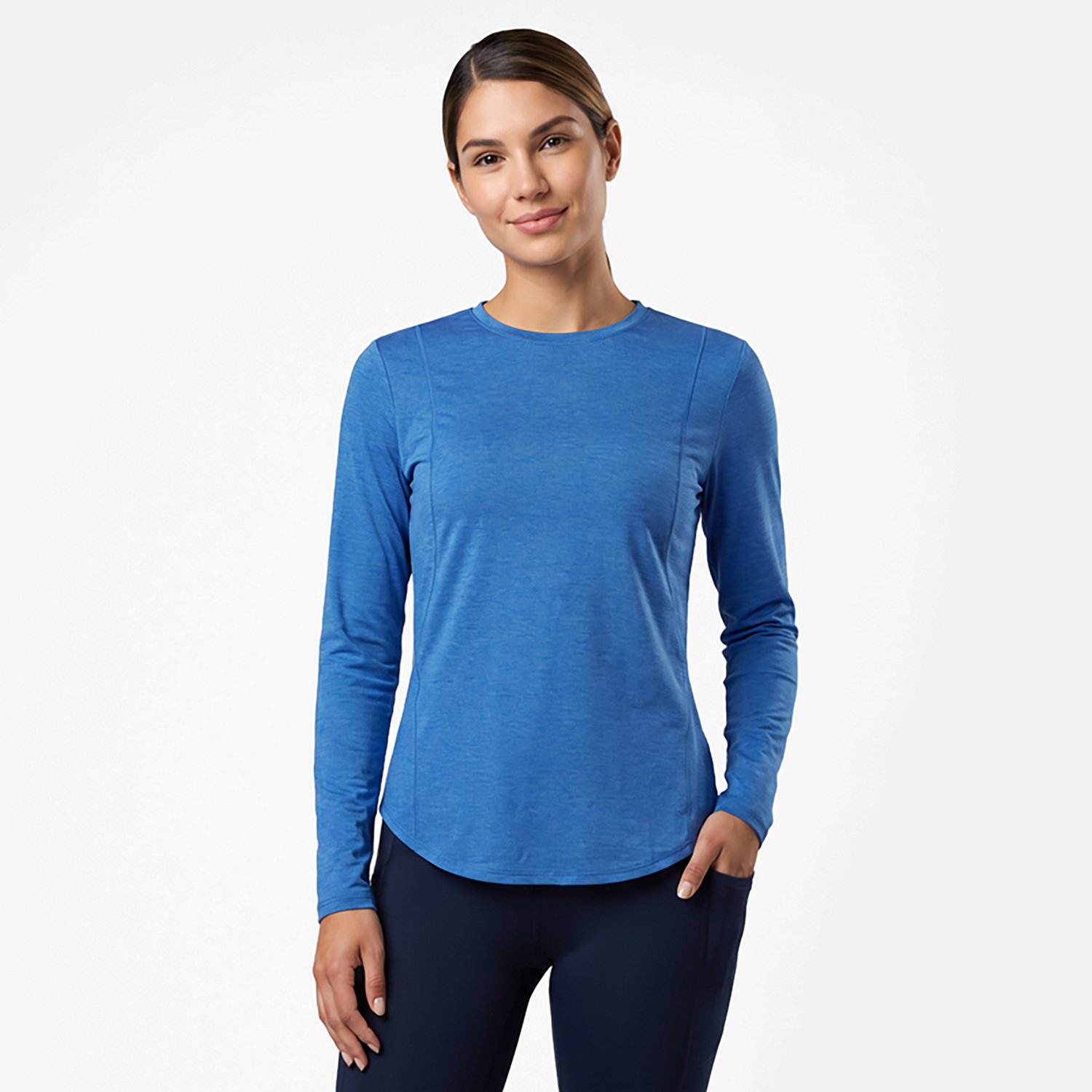 BCG Women's Turbo Melange Long Sleeve T-shirt - view number 2