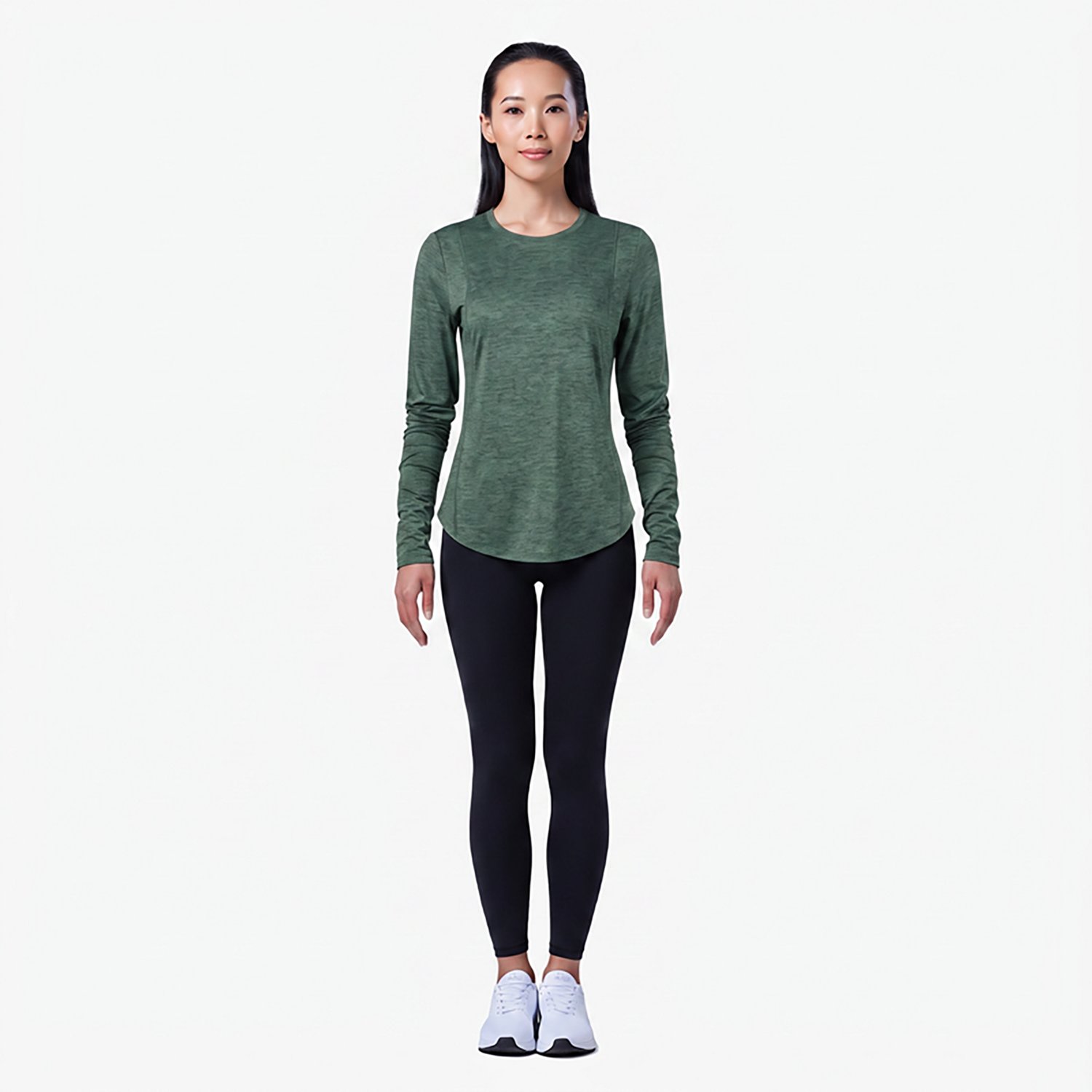 BCG Women's Turbo Melange Long Sleeve T-shirt