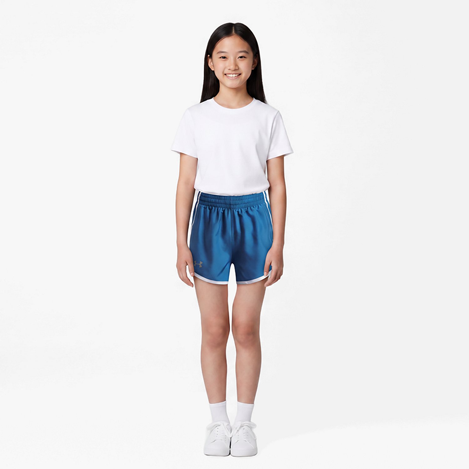 Under Armour Girls' Fly By Shorts 3 in