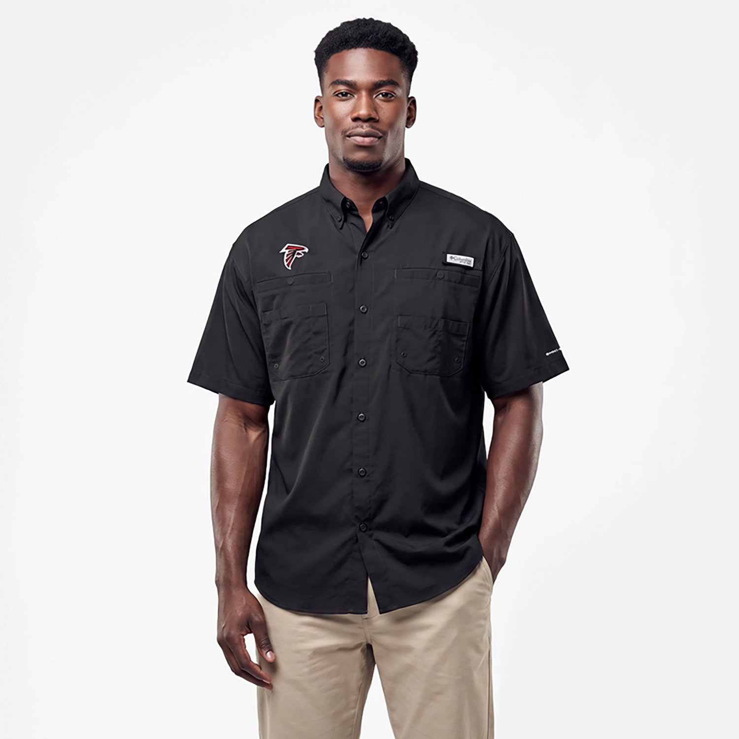 Columbia Sportswear Atlanta Falcons Tamiami Short Sleeve Shirt