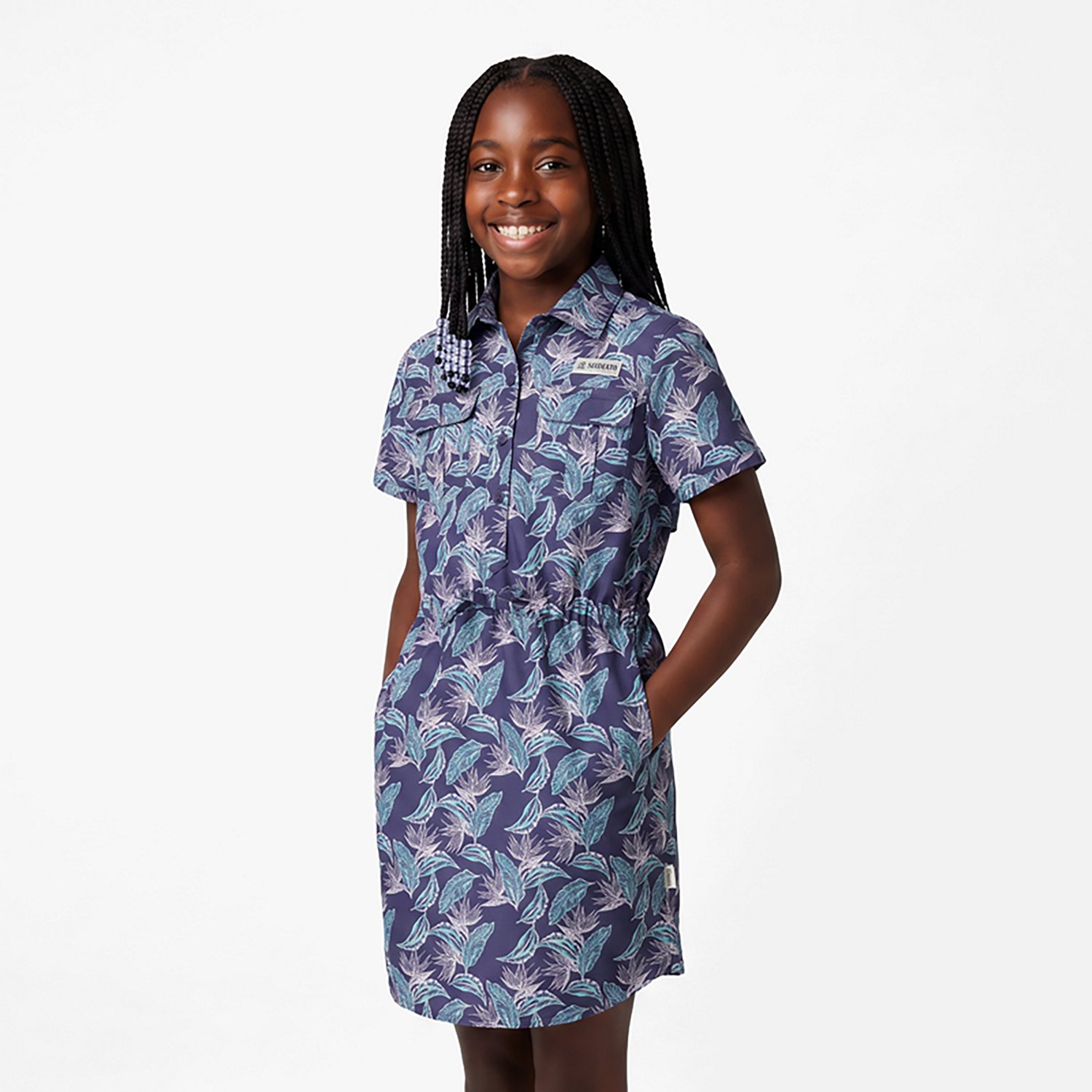 Magellan Girls' Caddo Lake Printed Dress - view number 2