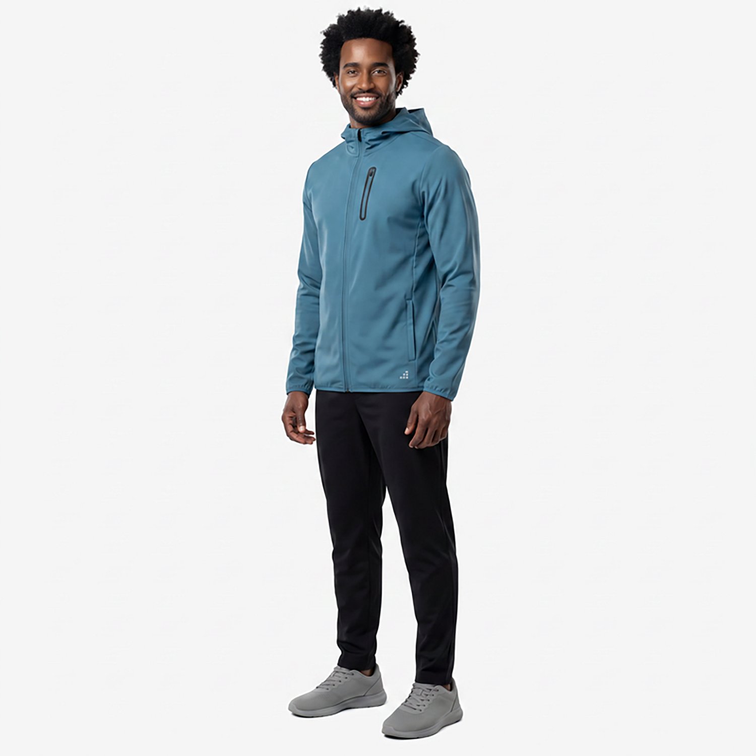 BCG Men's Tech Knit Full Zip Top                                                                                                 - view number 2