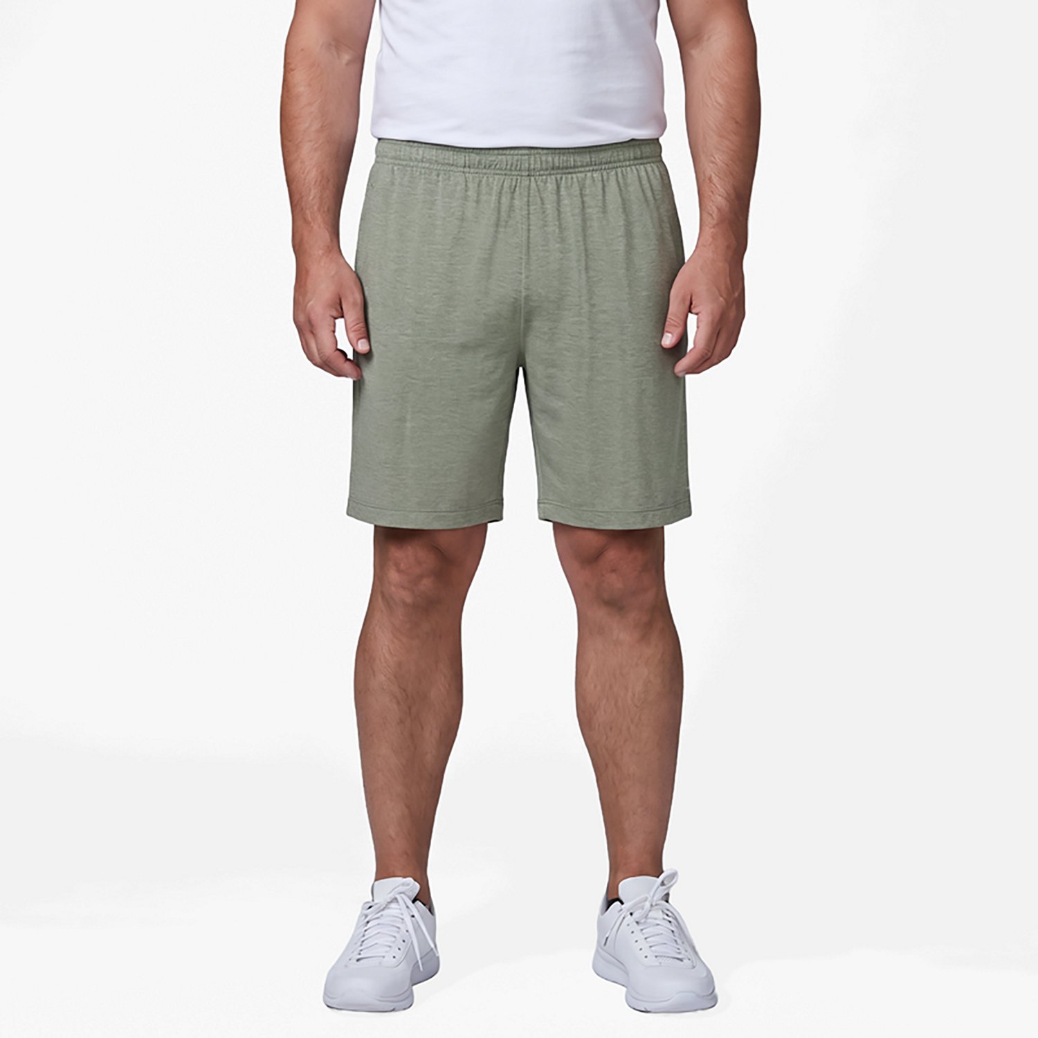 BCG Men's Turbo Melange Shorts 8 in
