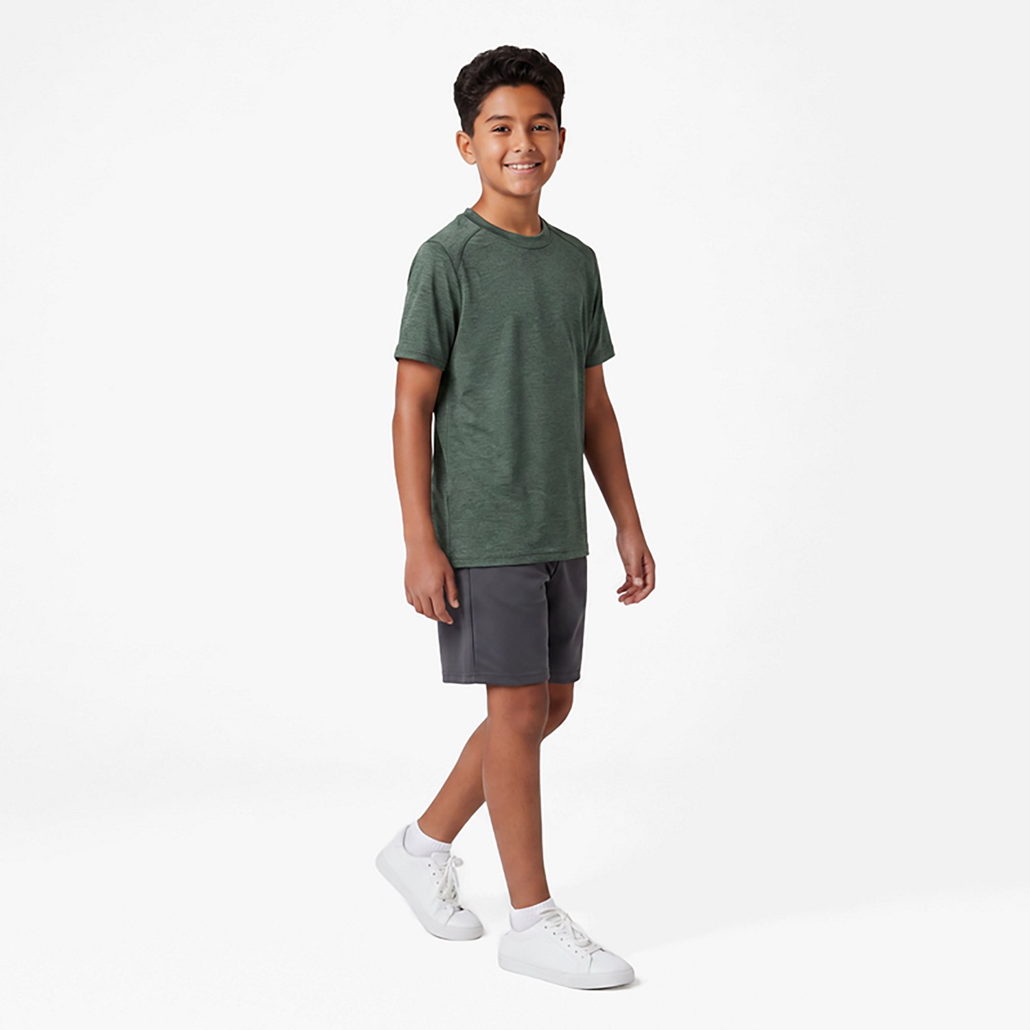 BCG Boys' Turbo Melange T-shirt                                                                                                  - view number 3