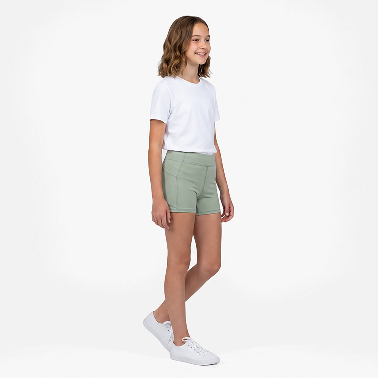 BCG Girls' Volley Shorts 2 in - view number 3