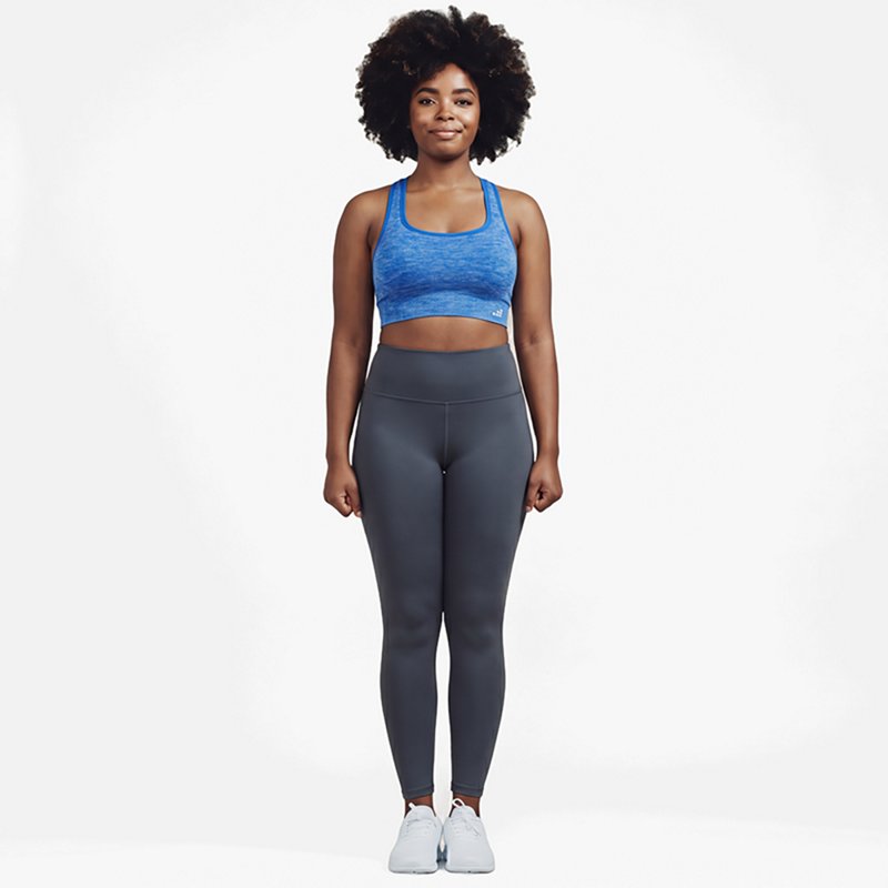 BCG Women's SMLS Padded Square Front Low Support Sports Bra