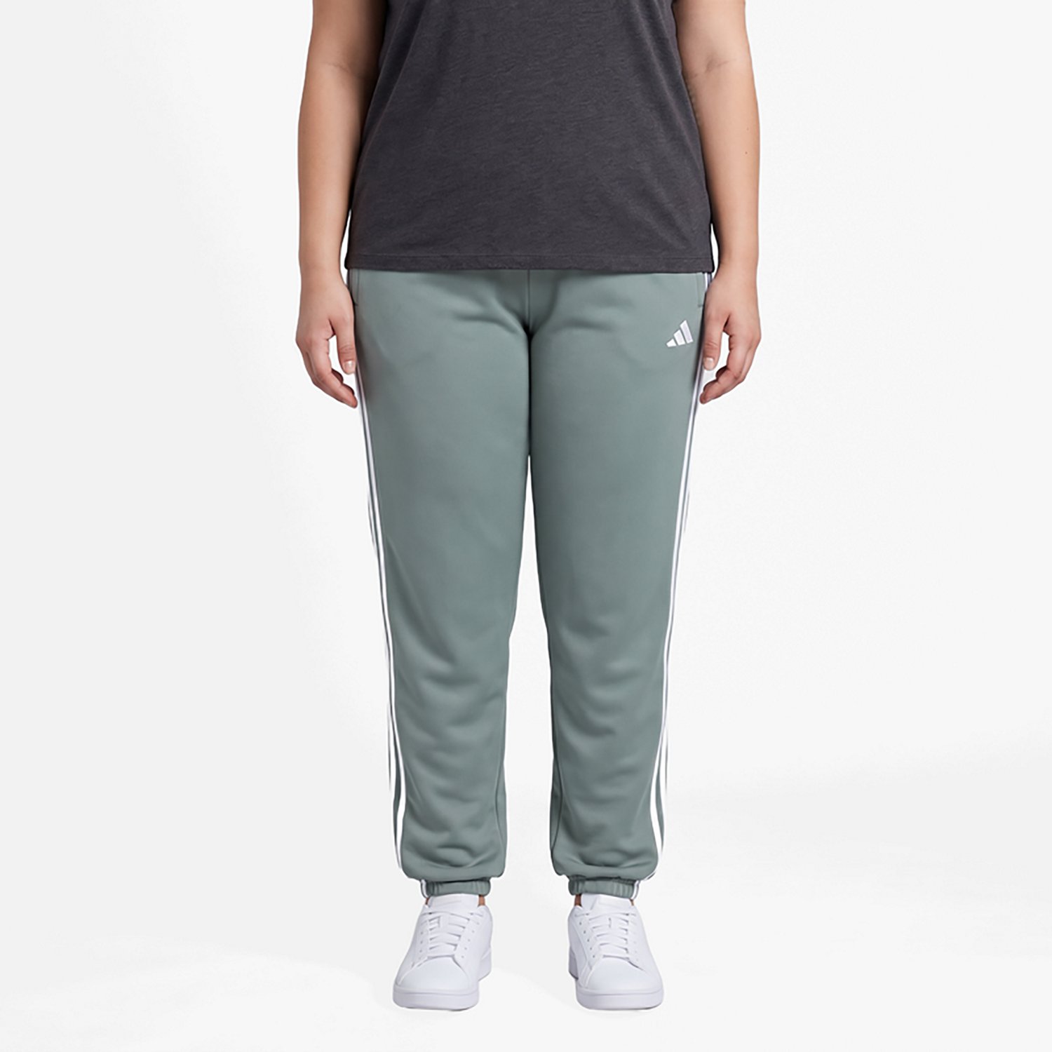adidas Women's Tricot 3-Stripes Track Pants - view number 2
