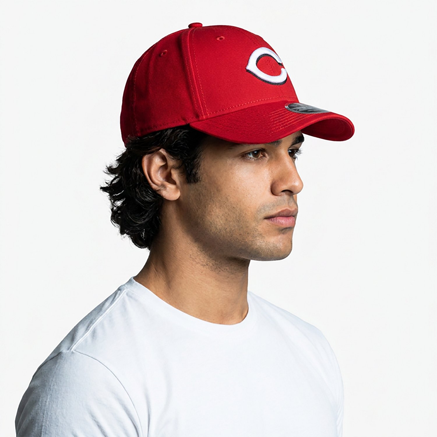 New Era Men's Cincinnati Reds Player Replica Game 9SEVENTY Stretch Snapback Cap