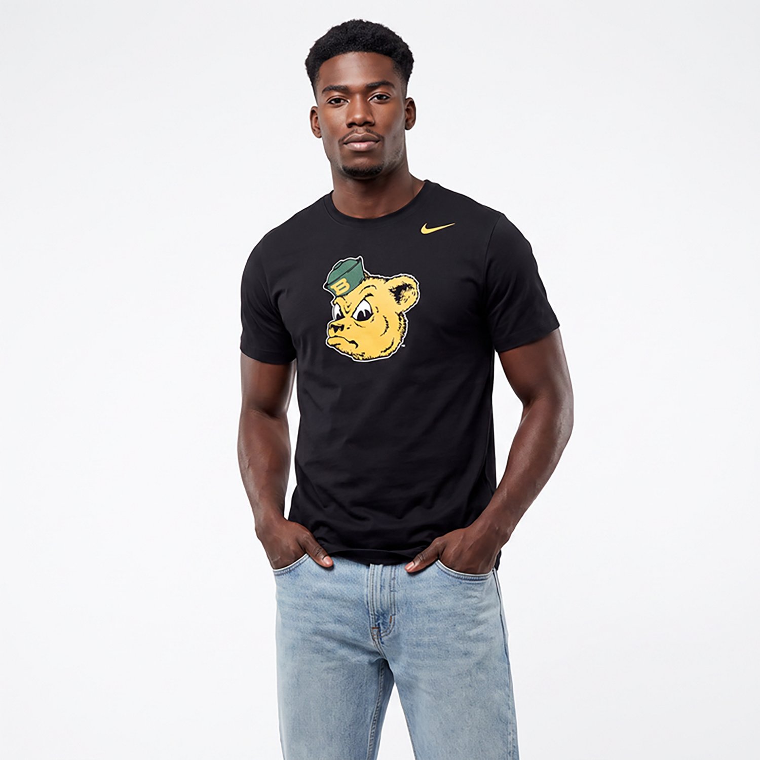 Nike Men's Baylor Vintage Logo Core T-shirt