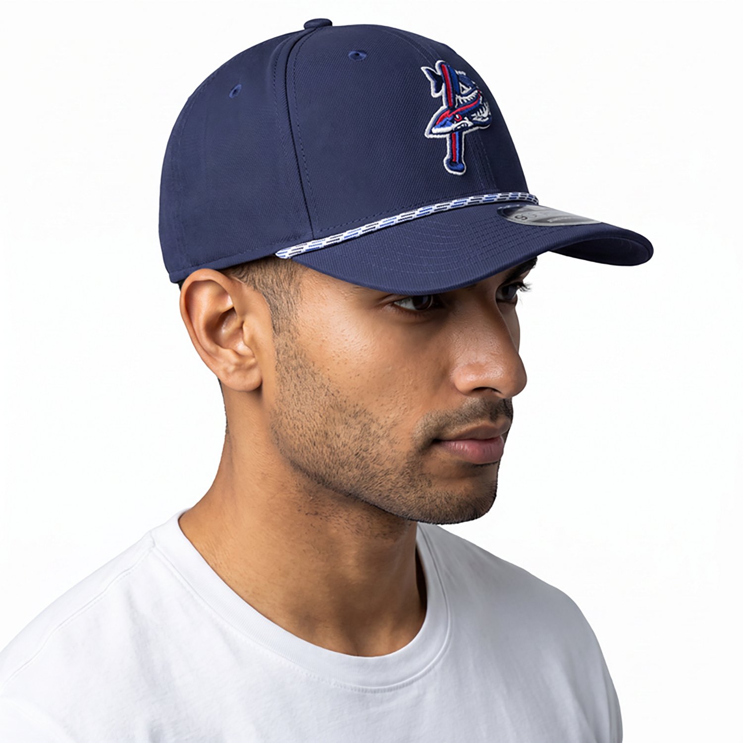 New Era Men's Pensacola Blue Wahoos Multi-Rope 9SEVENTY Cap