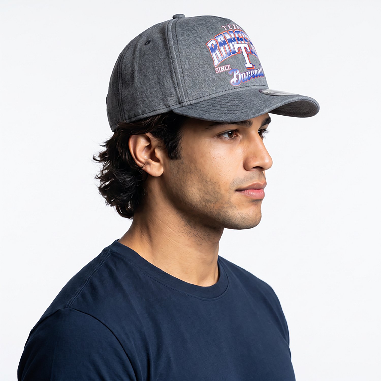 New Era Men's Texas Rangers Washed 9FIFTY Cap