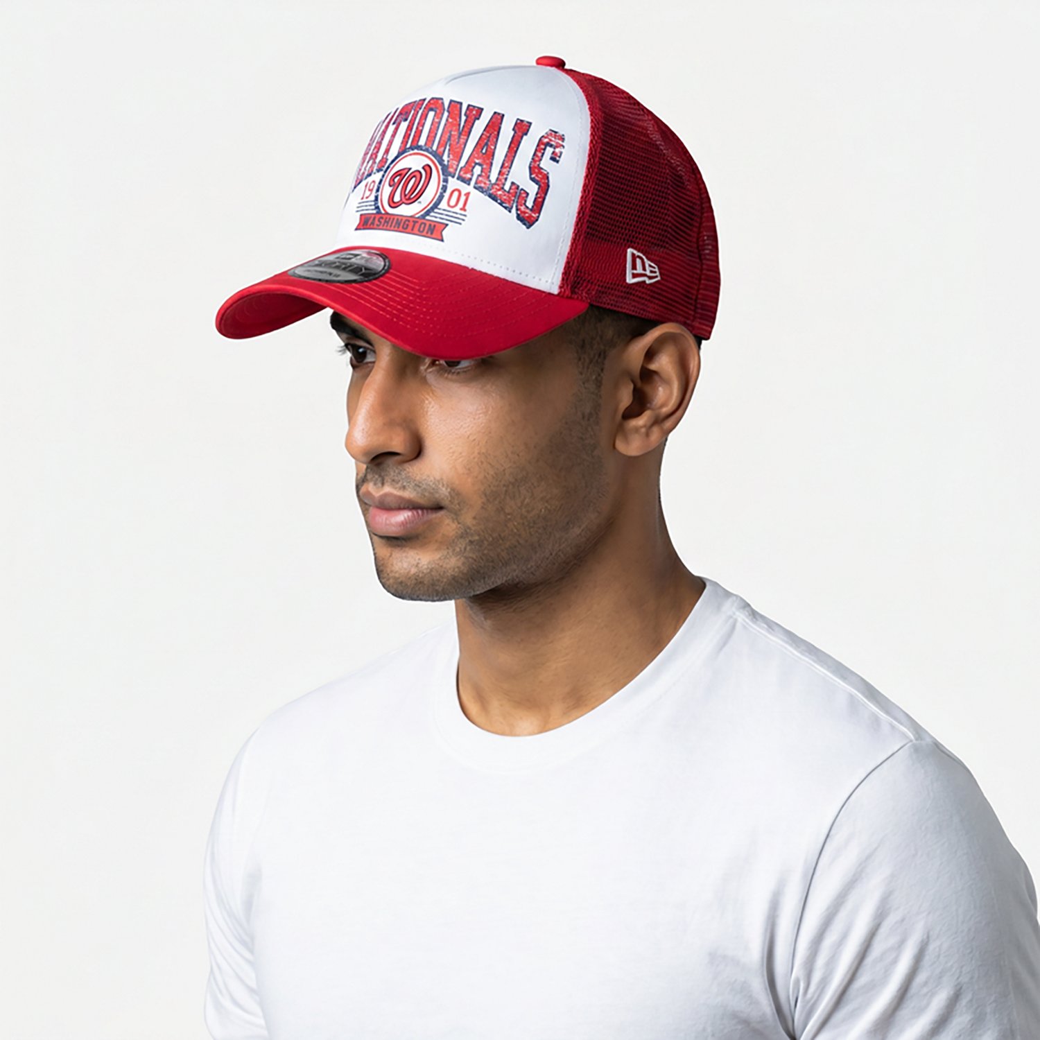 New Era Men's Washington Nationals Distressed 9FORTY Cap