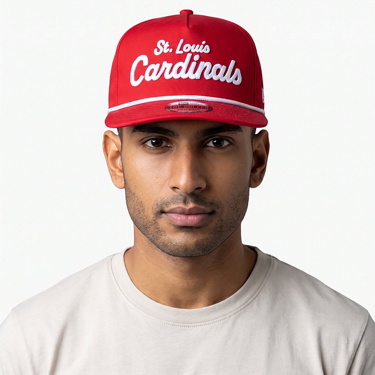 New Era Adults' St. Louis Cardinals Team Text Golfer Cap