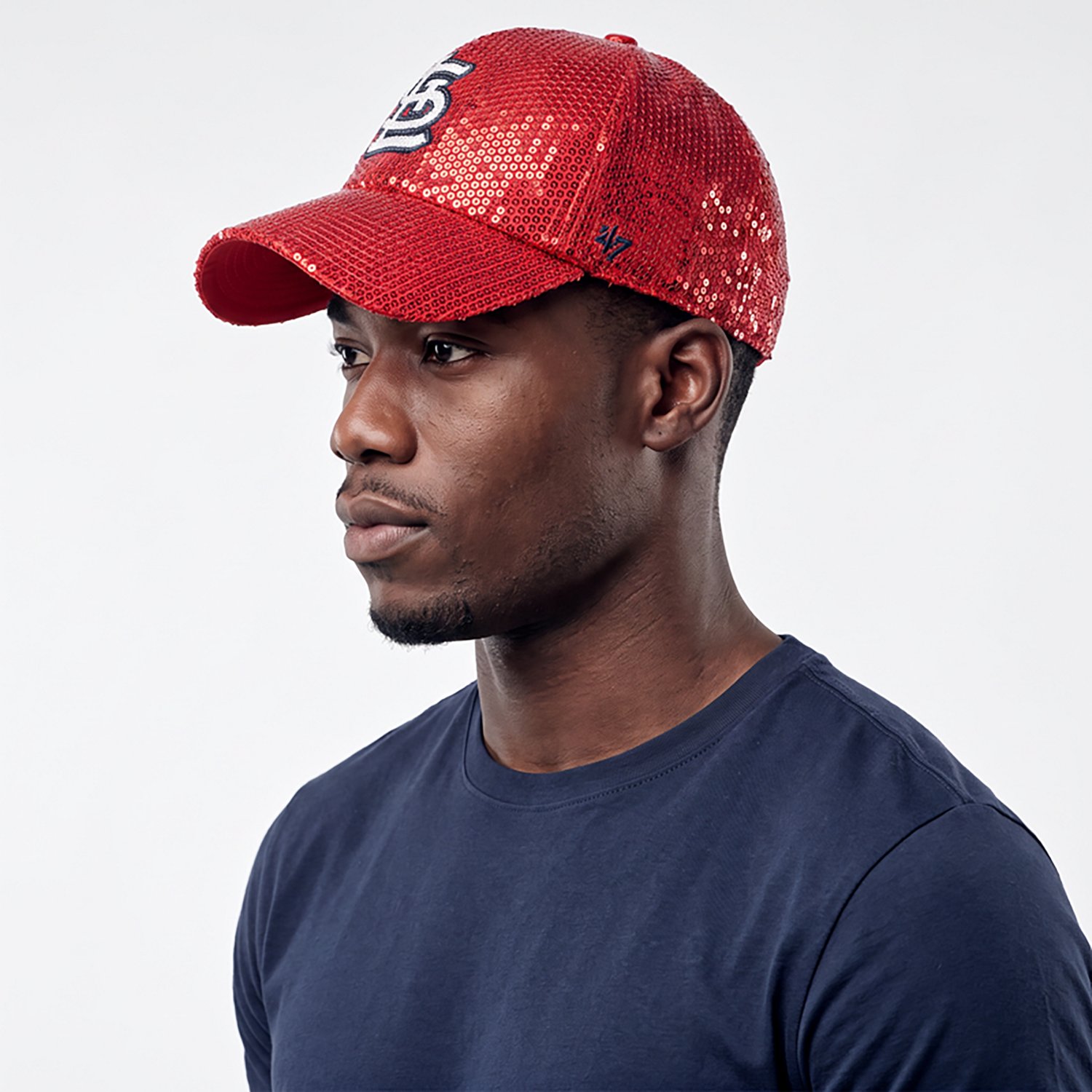 47 Women's Cardinals Dazzle Logo 47 Clean Up Cap