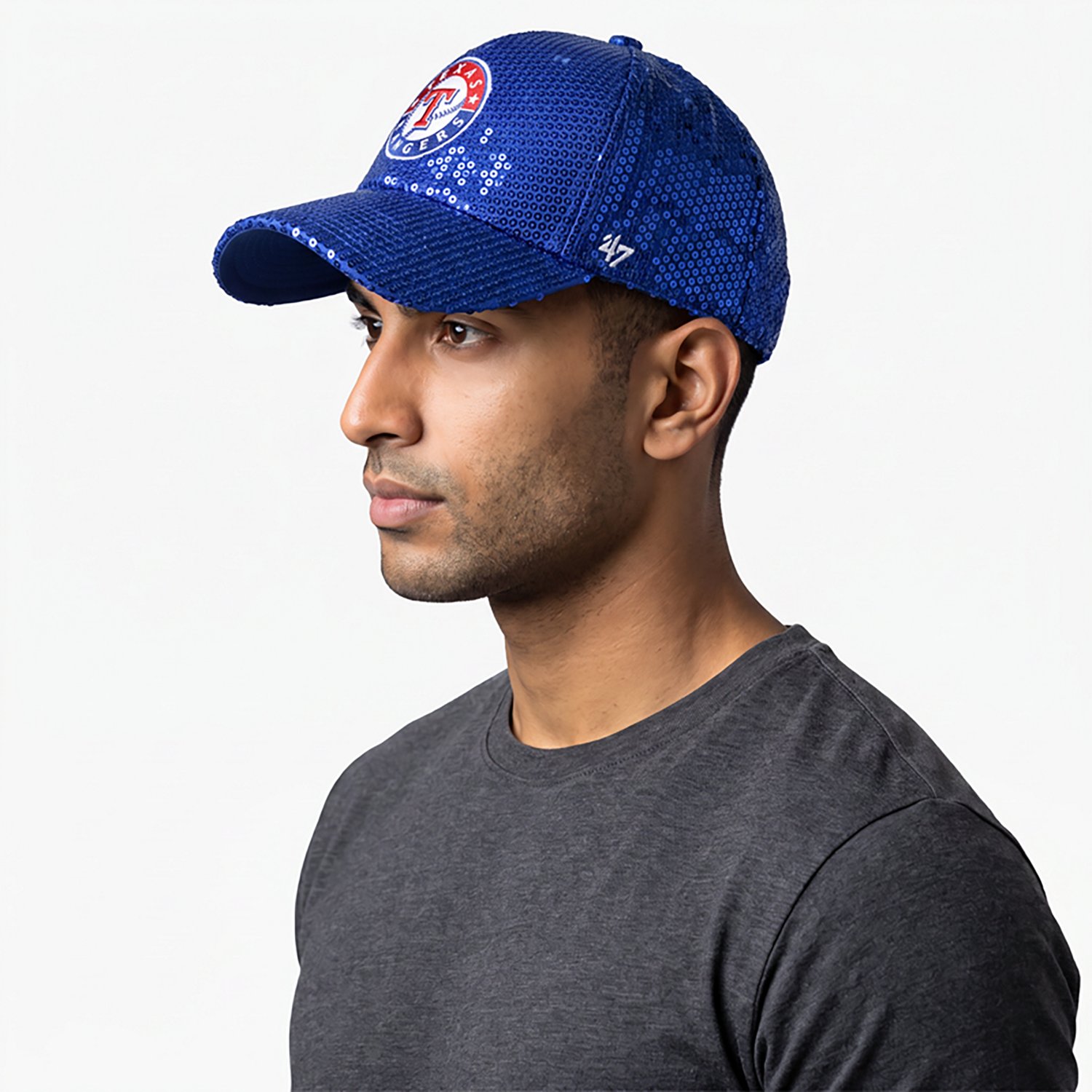 47 Women's Rangers Dazzle Logo 47 Clean Up Cap