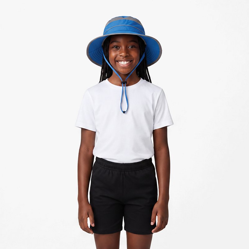 Sunday Afternoons Fun Bucket Hat for Kids - Royal