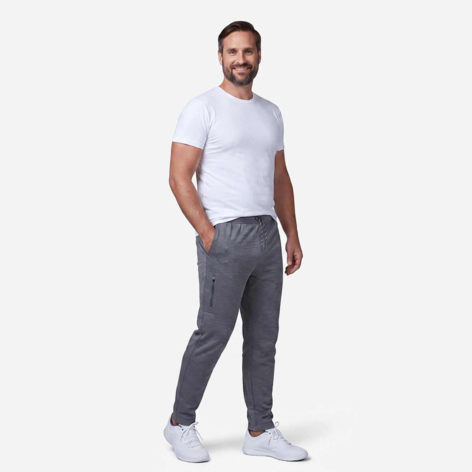 BCG Men's Performance Fleece Tapered Pants - view number 3