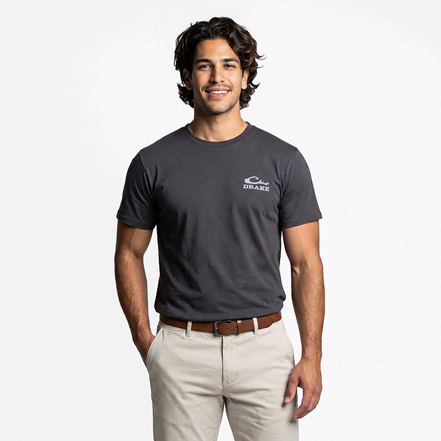 Drake Waterfowl Men's Flag Graphic T-shirt