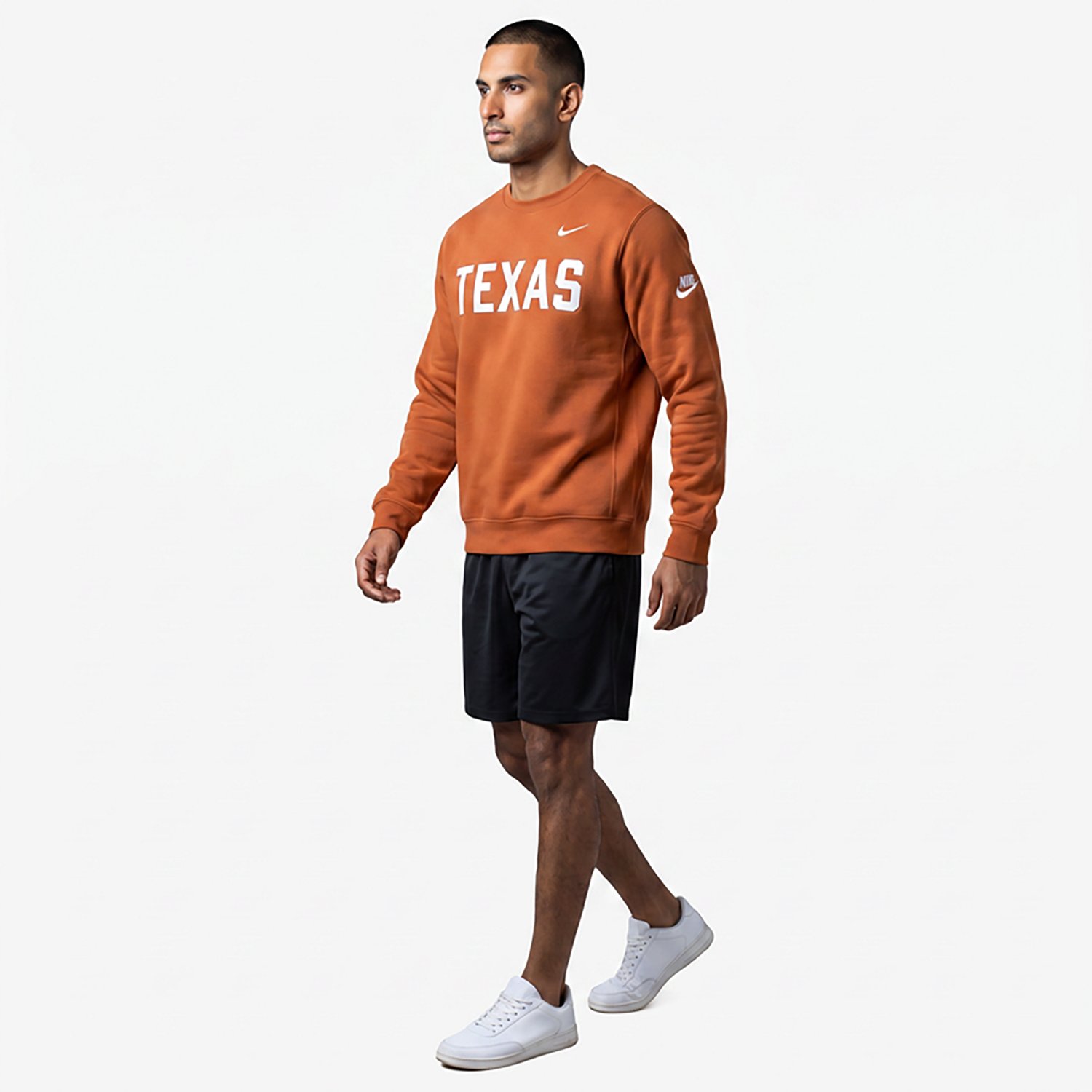 Nike Men's Texas Block Team Fleece Club Crew - view number 3
