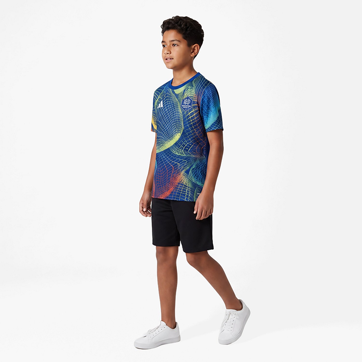 adidas Kids' Houston Dynamo United We Play Preshi T-shirt - view number 3