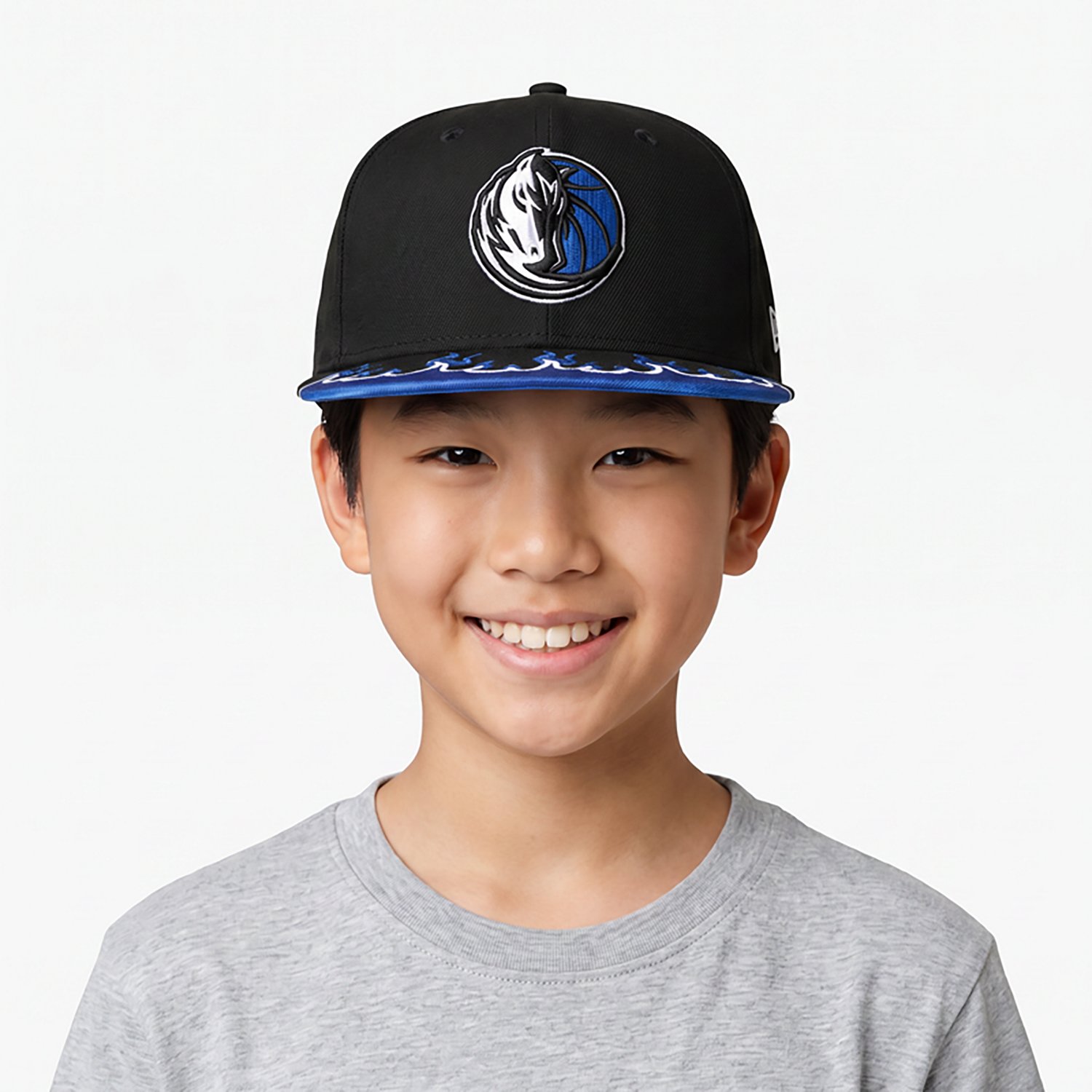 New Era Kids' Dallas Mavericks 9FIFTY Flame Cap - view number 2