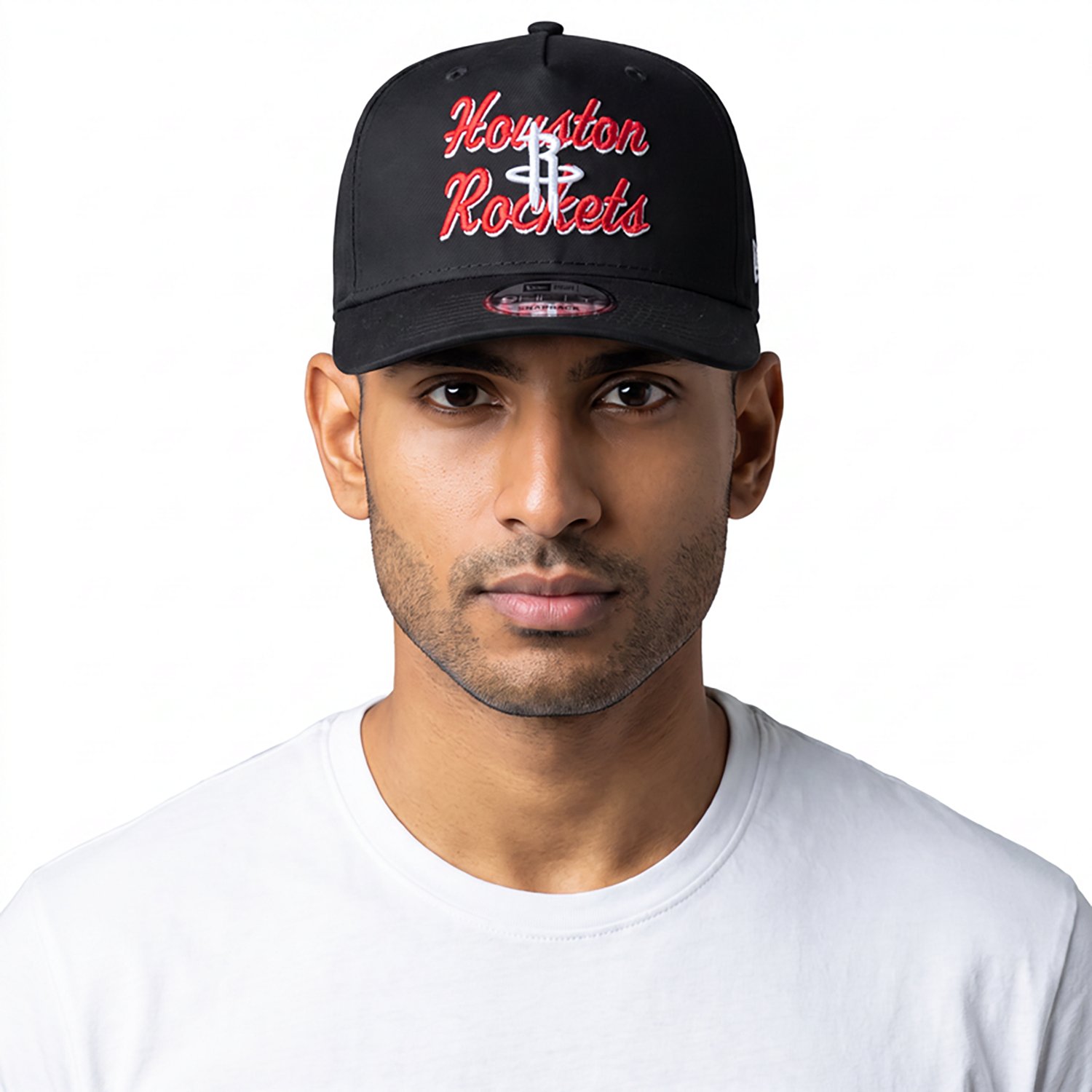 New Era Adults' Houston Rockets 9FIFTY Chainstitch Cap