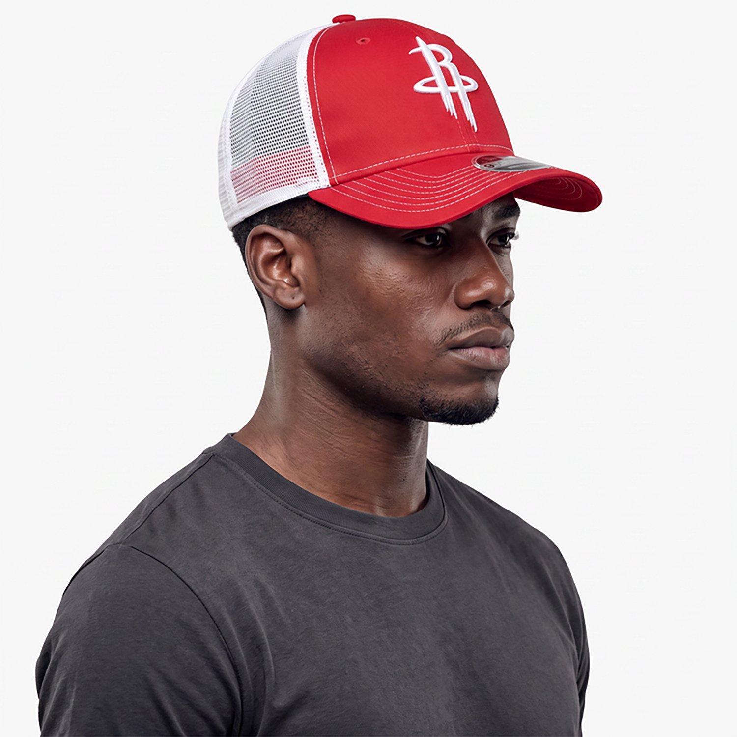 New Era Adults' Houston Rockets 9SEVENTY Trucker Cap