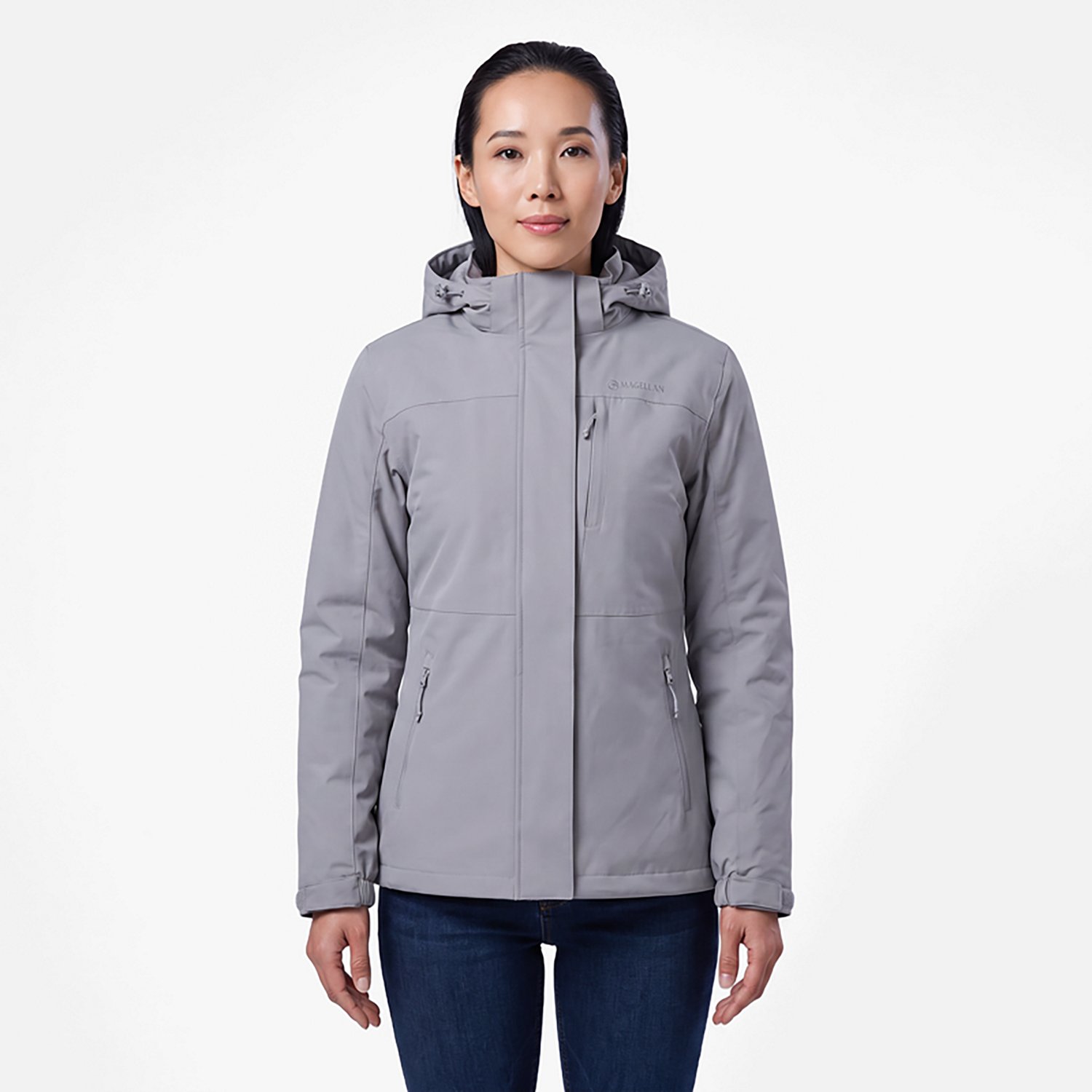 Magellan Outdoors Women's Chimney Rock 3-in-1 Systems Winter Jacket - view number 2