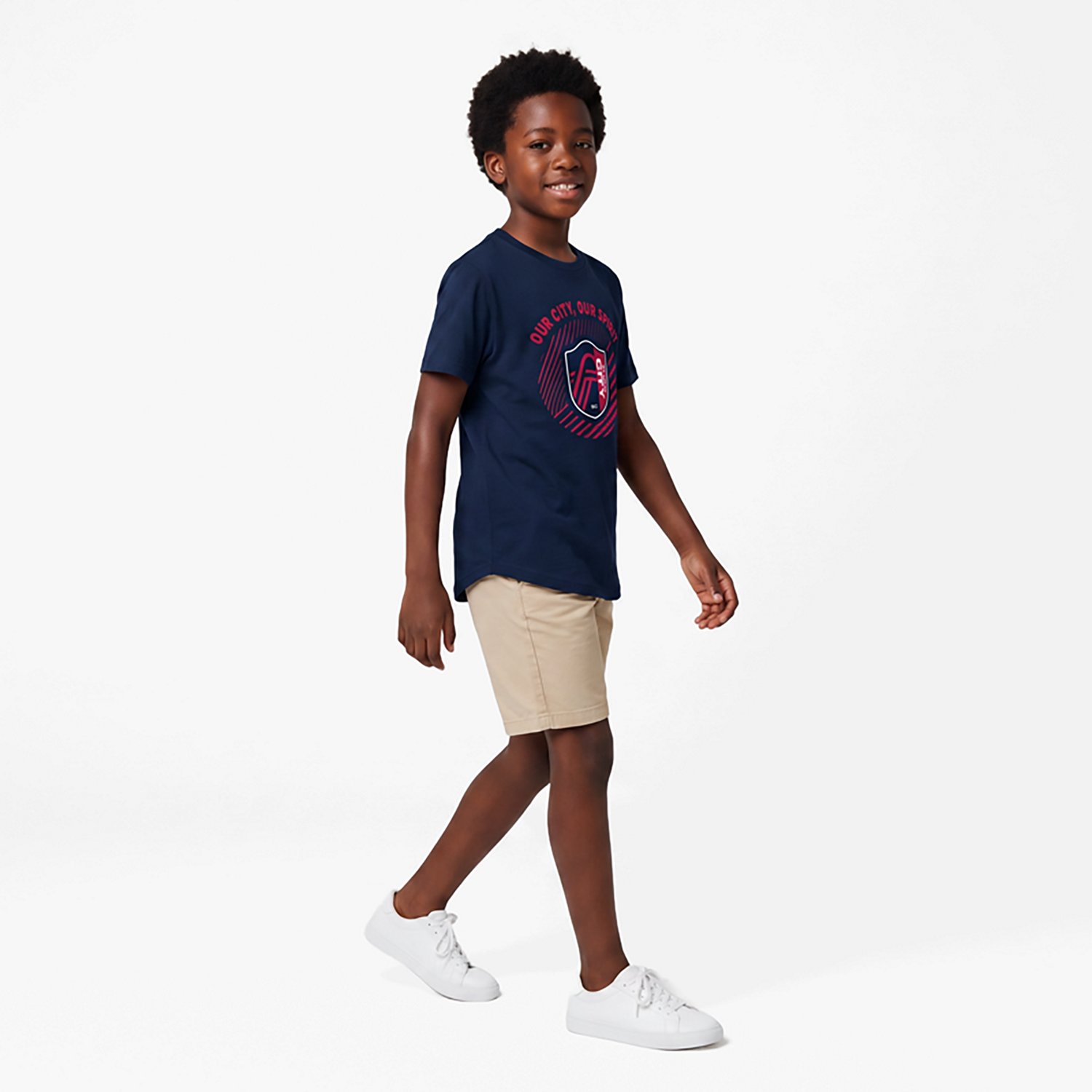 Outerstuff Kids' St. Louis City SC Shining Moment Short Sleeve T-shirt - view number 3
