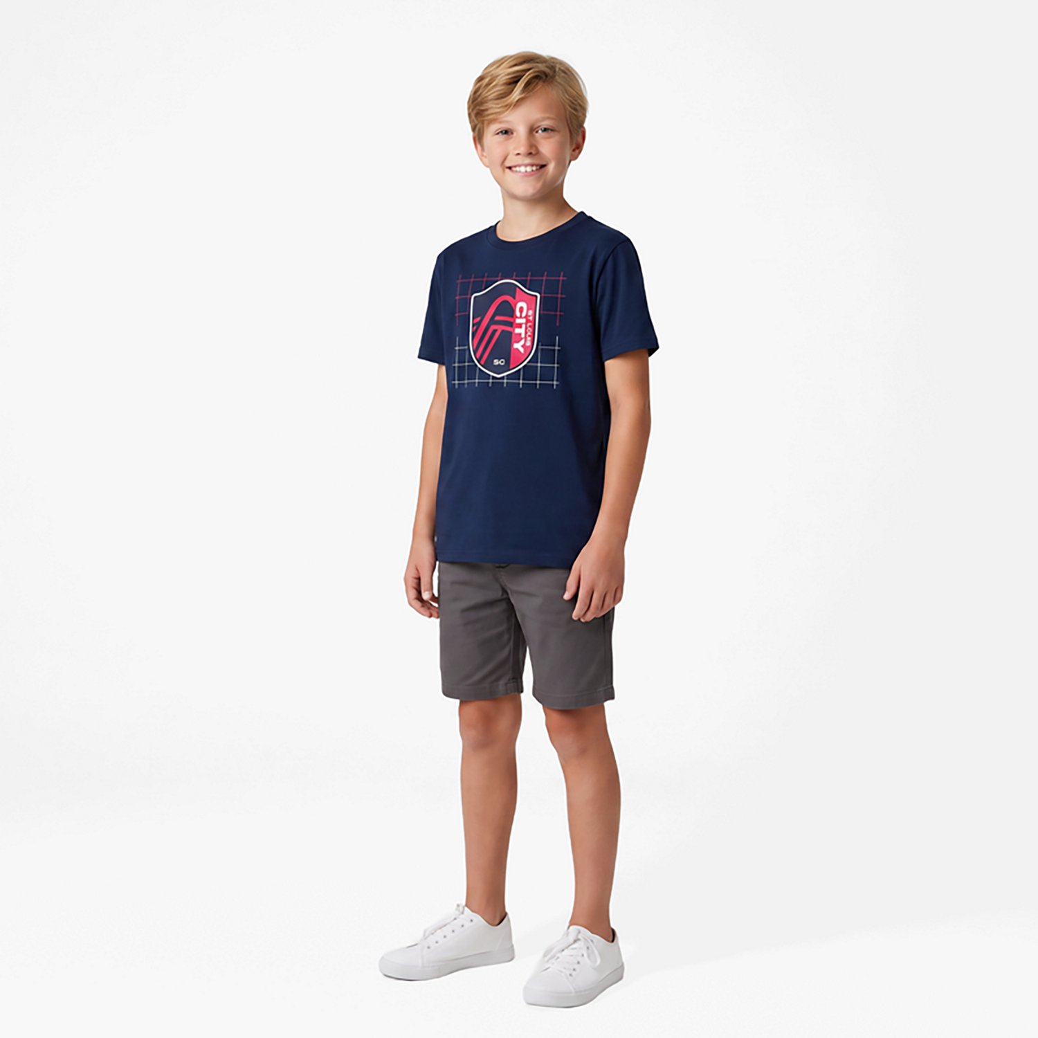 Outerstuff Kids' St. Louis City SC In The Net Short Sleeve T-shirt - view number 3