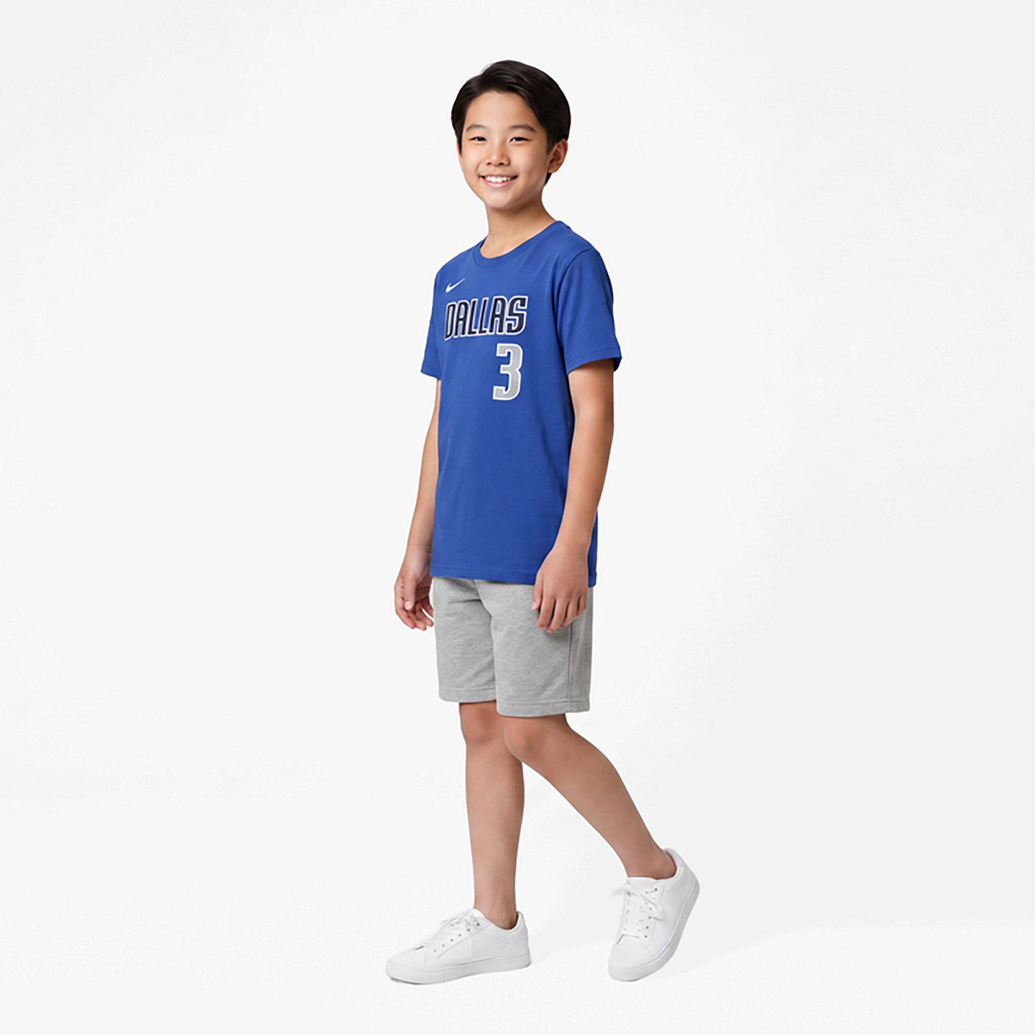 Nike Boys' Mavericks A. Davis Icon N&N T-shirt - view number 3