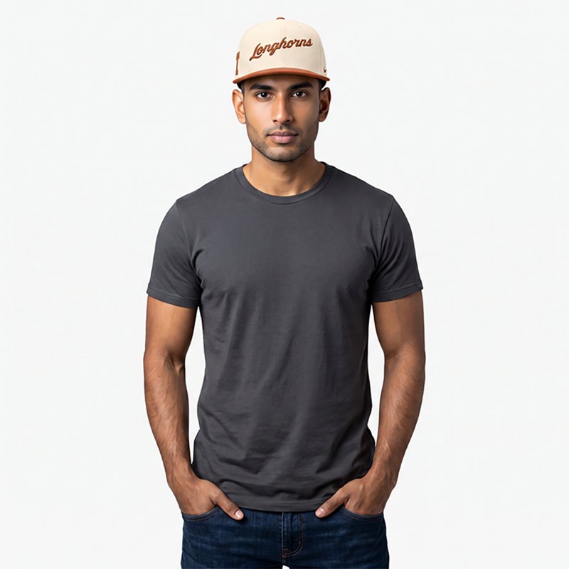 Nike Men's Natural Texas Longhorns Primetime True Performance Fitted Hat - Natural