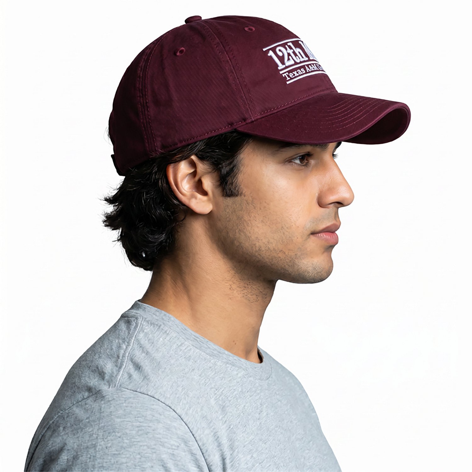 The Game Adults' Texas A&M Aggies 12th Man Twill Game Bar Cap