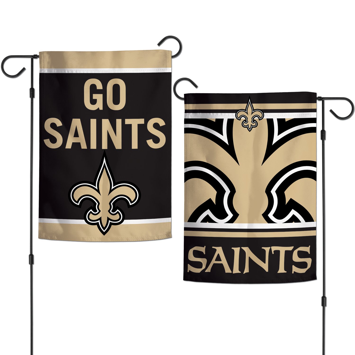 WinCraft New Orleans Saints Retro 2-Sided Garden Flag