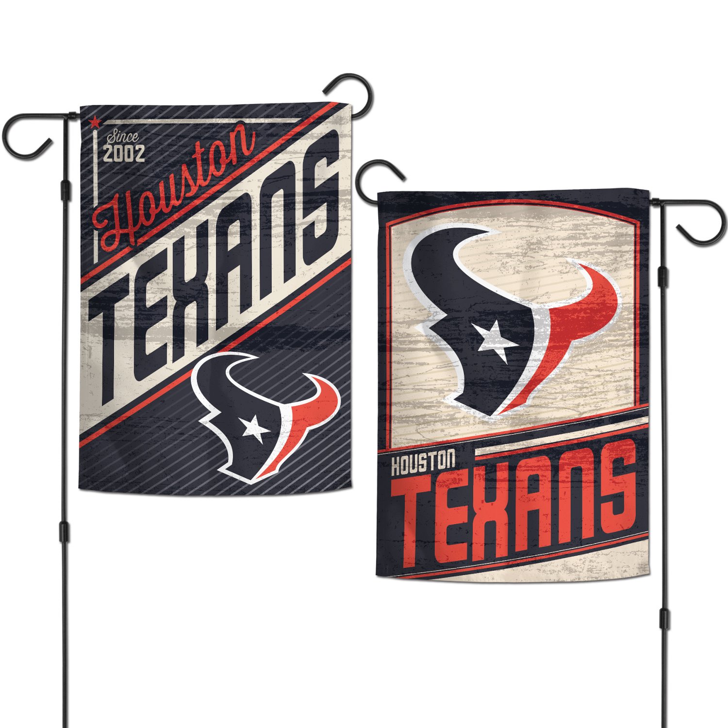 WinCraft Houston Texans Retro 2-Sided Garden Flag